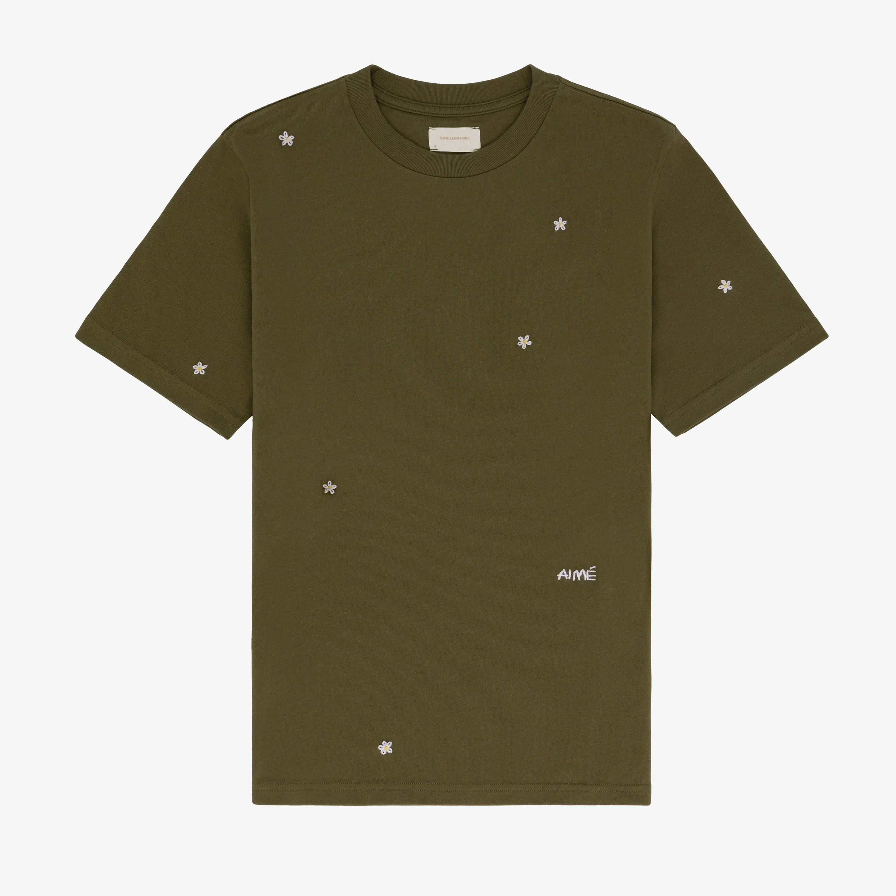 Floral Embroidered Tee sold by Aime Leon Dore