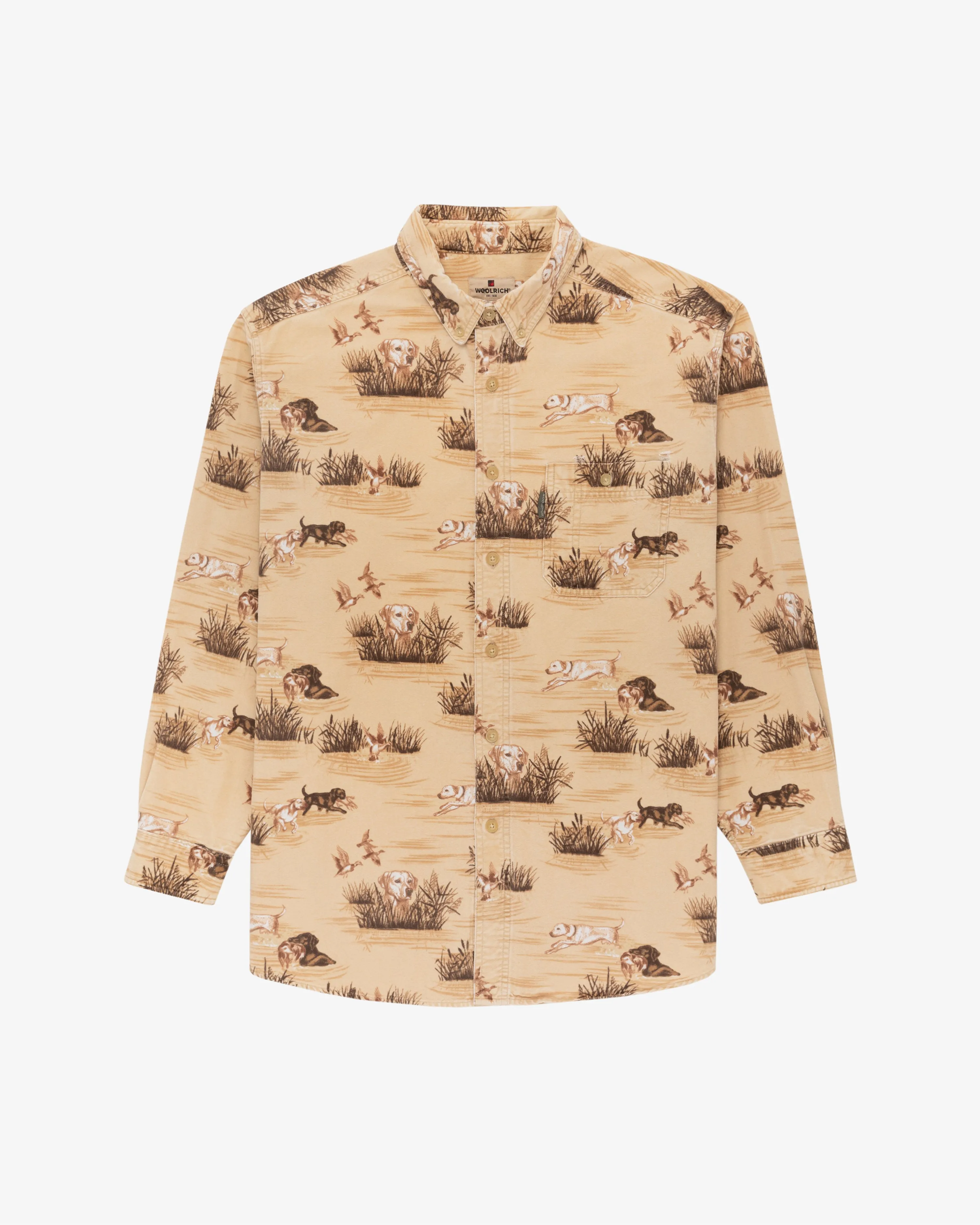 Vintage Woolrich Hunting Theme Shirt sold by Aime Leon Dore product image thumbnail 2