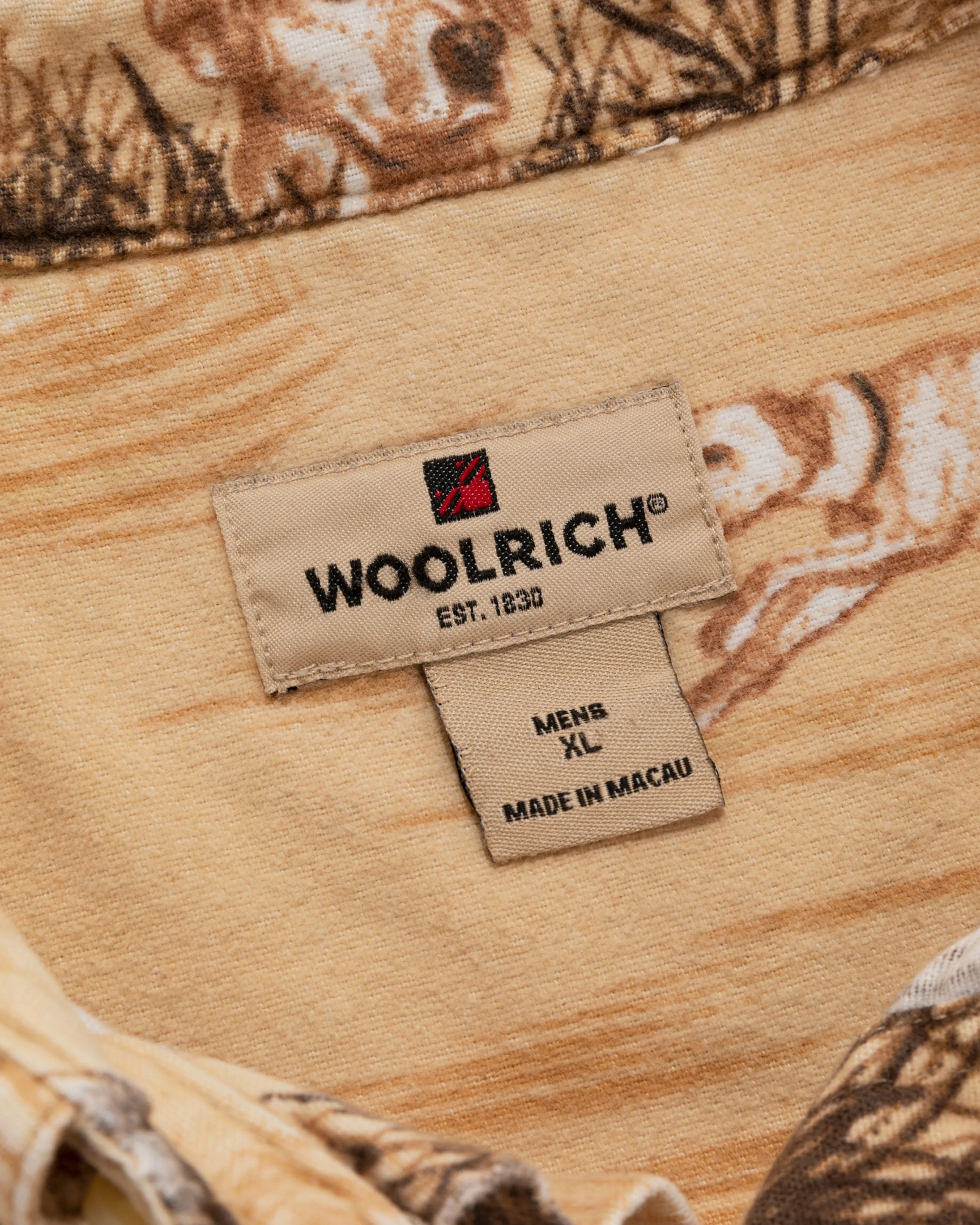 Vintage Woolrich Hunting Theme Shirt sold by Aime Leon Dore product image thumbnail 4
