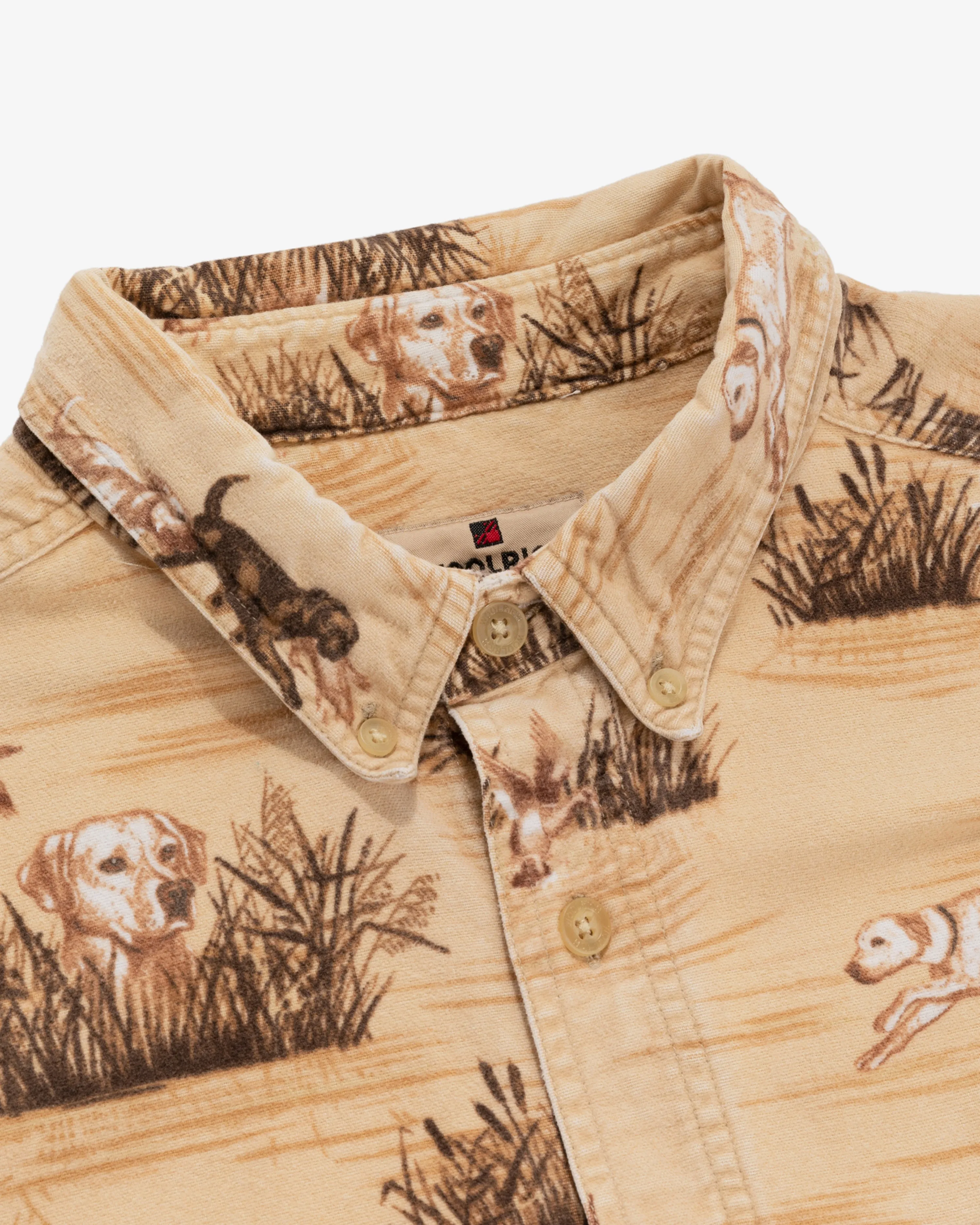 Vintage Woolrich Hunting Theme Shirt sold by Aime Leon Dore product image thumbnail 3