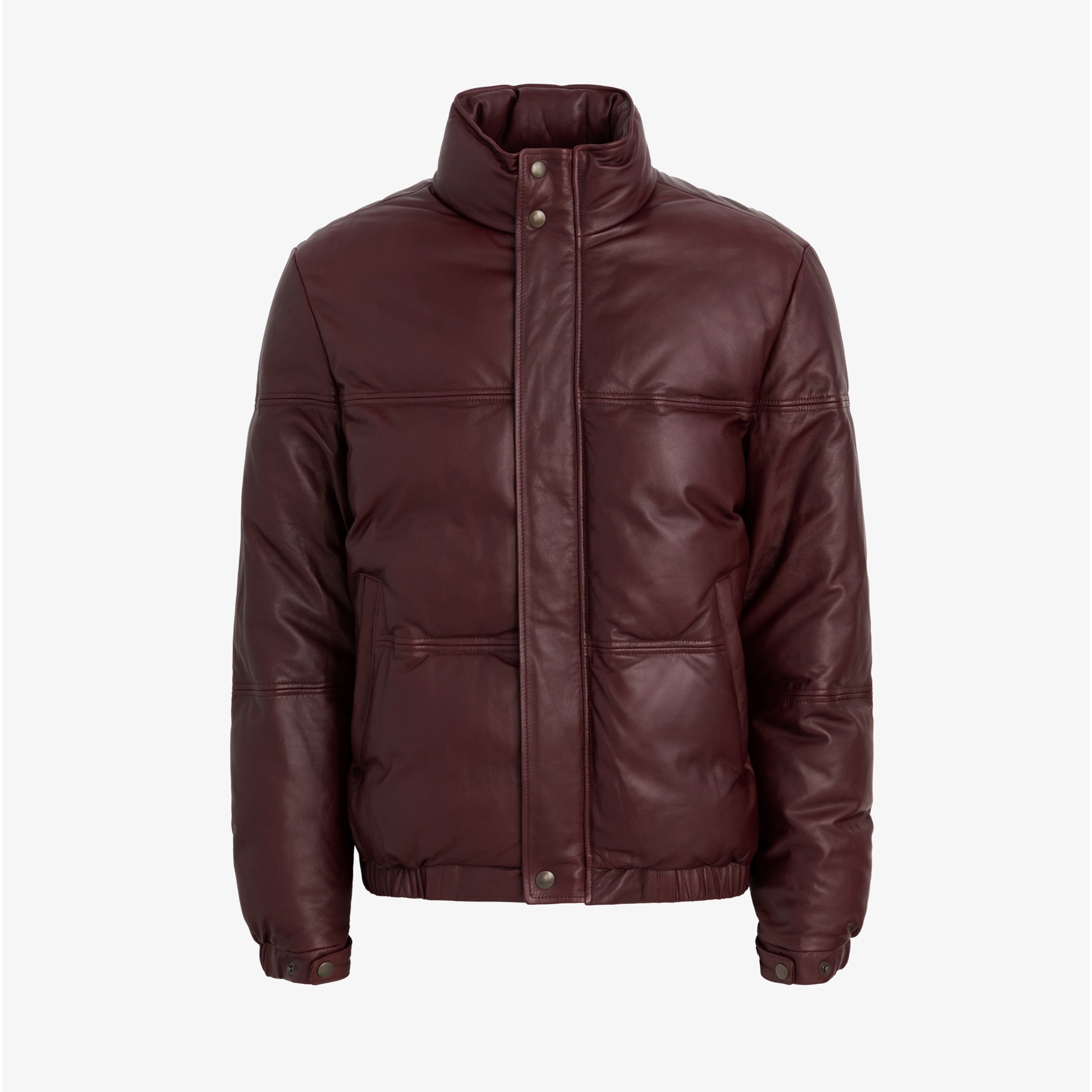 Leather Down Puffer Jacket sold by Aime Leon Dore