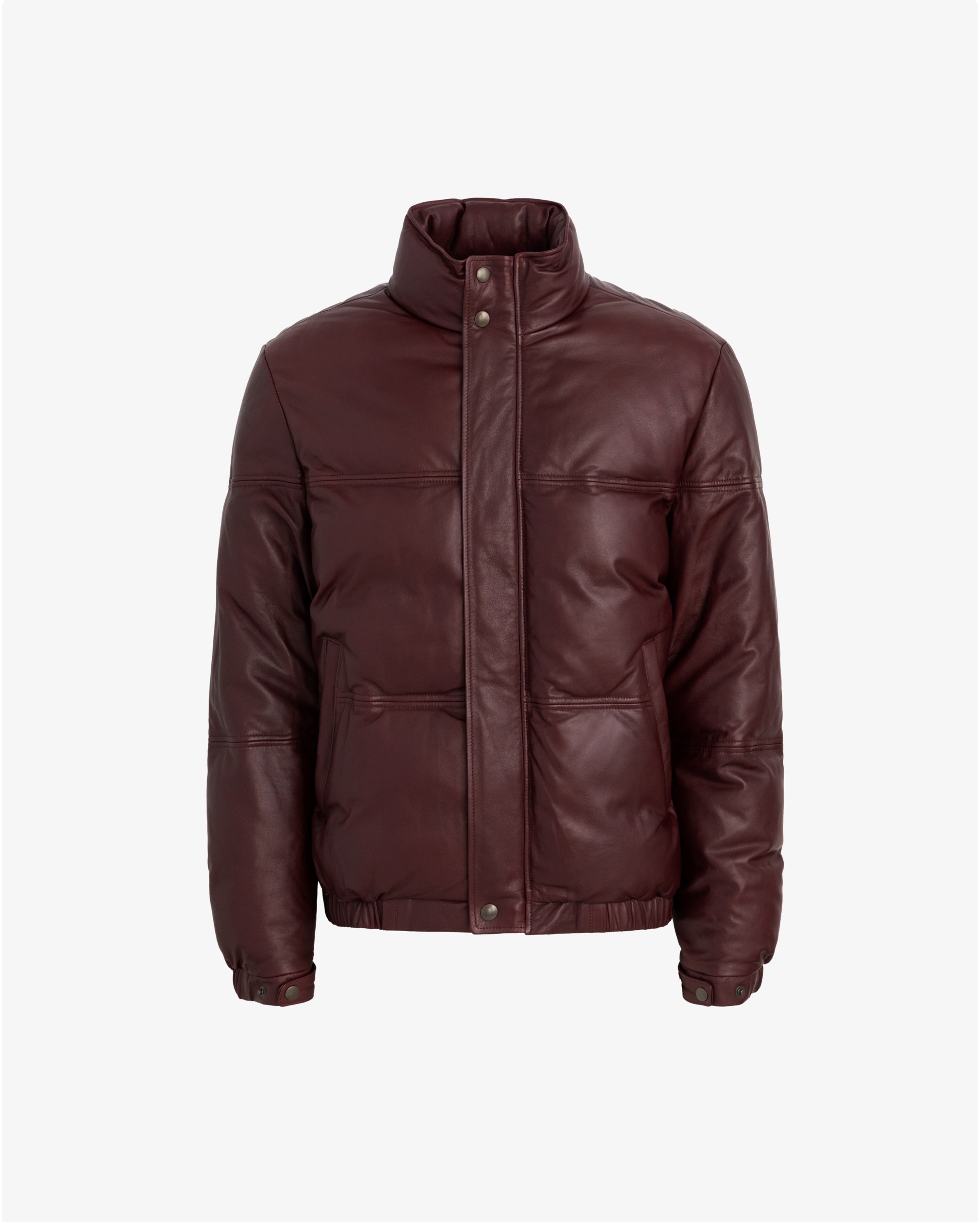 Leather Down Puffer Jacket sold by Aime Leon Dore product image thumbnail 2