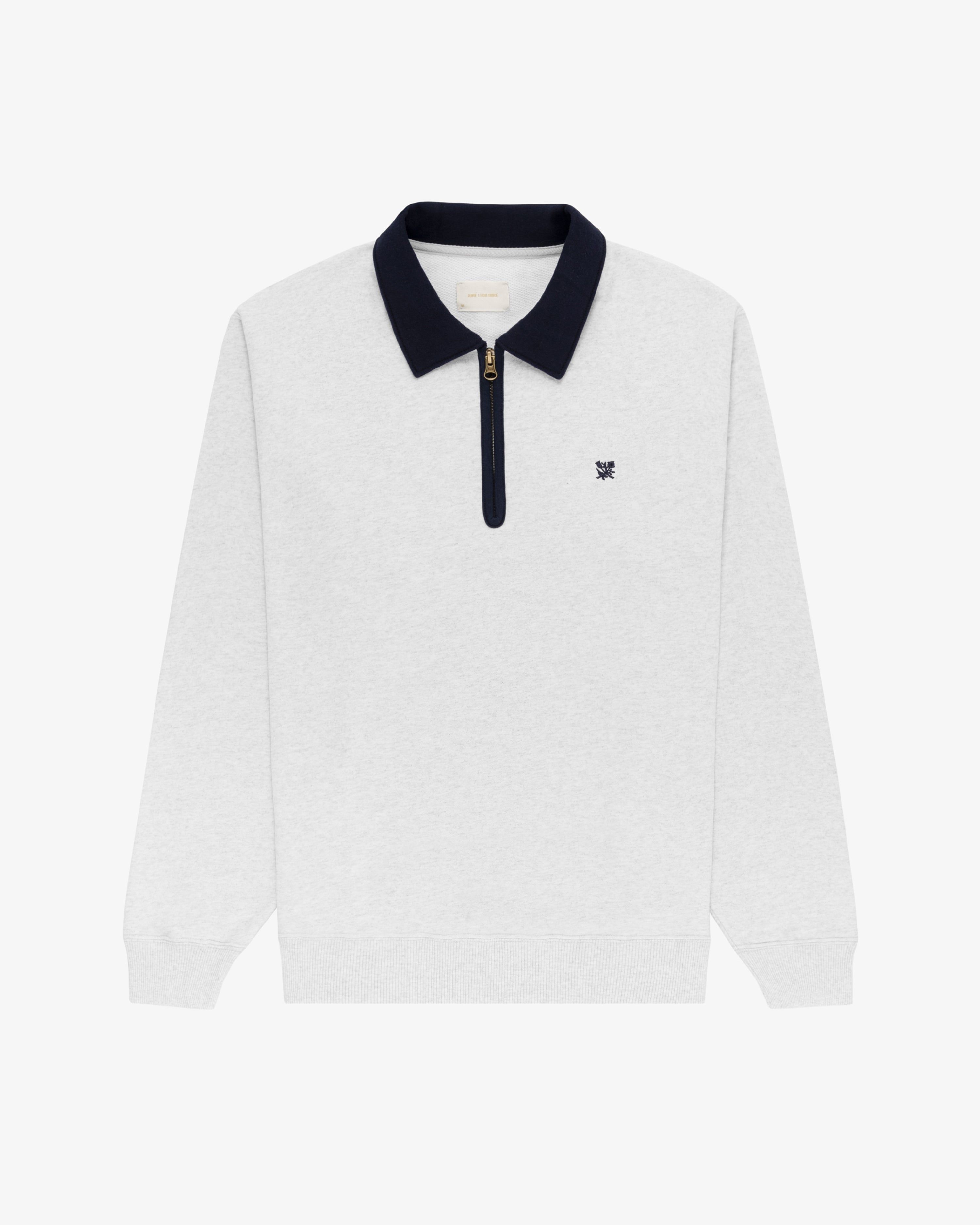 Contrast Crest Quarter Zip Pullover sold by Aime Leon Dore product image thumbnail 2