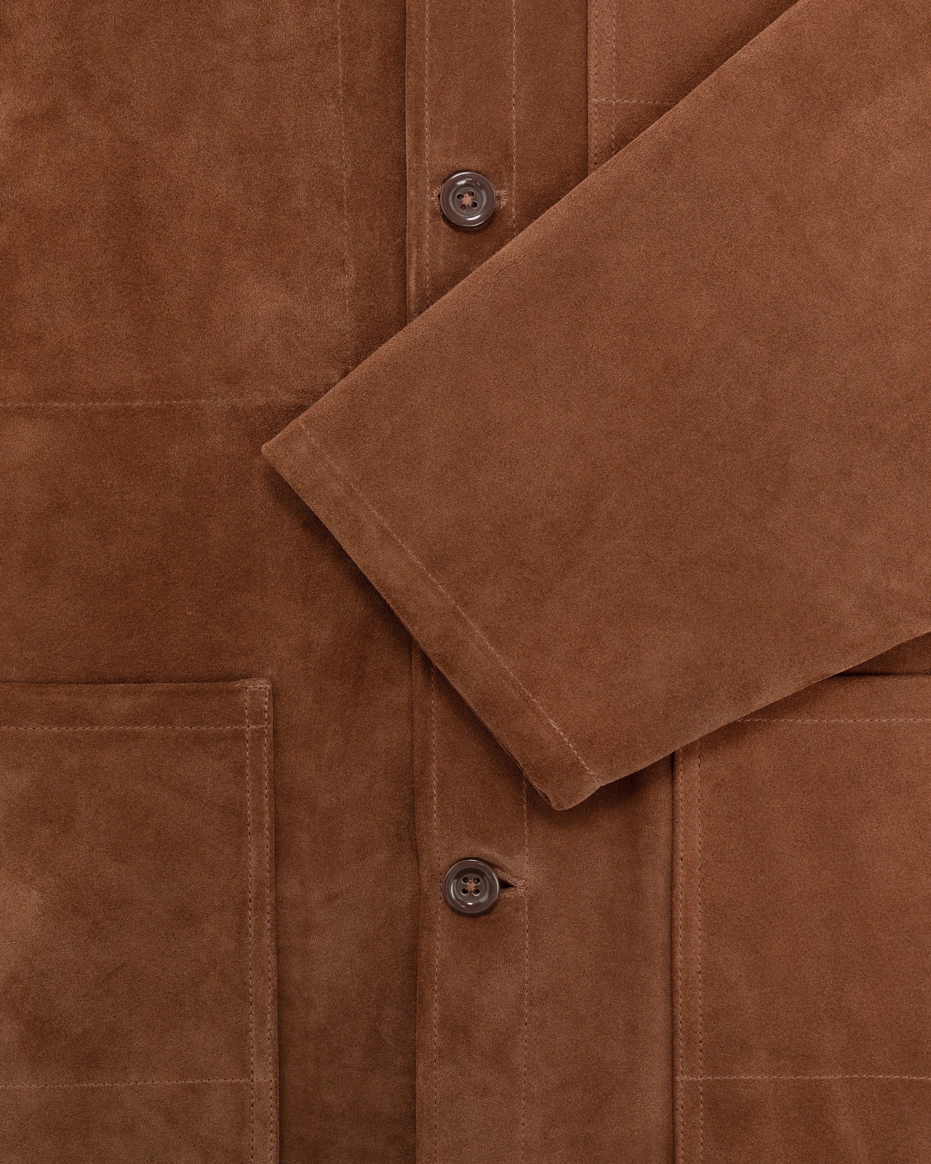 Suede Chore Jacket sold by Aime Leon Dore product image thumbnail 5