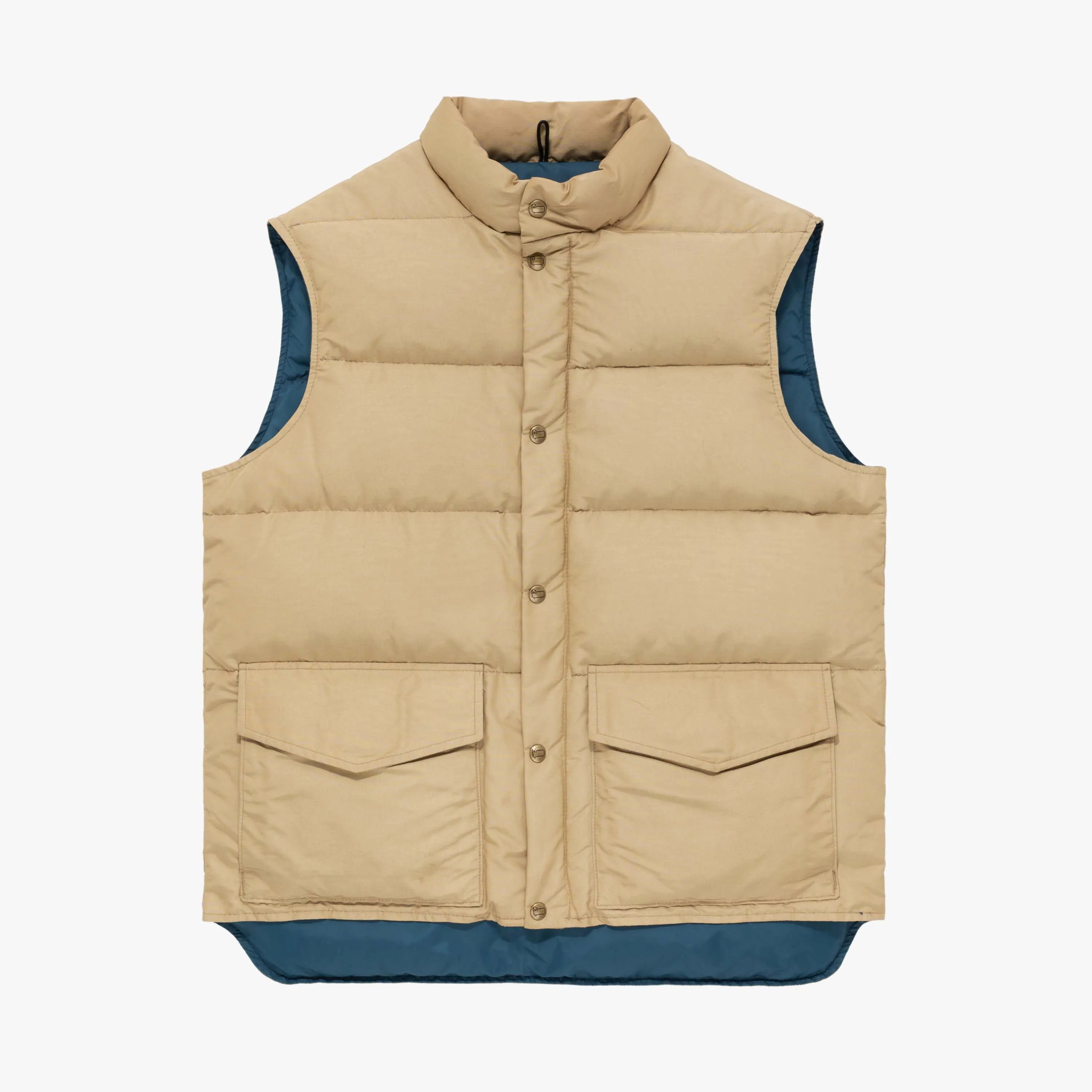 Vintage Tan Down Vest sold by Aime Leon Dore