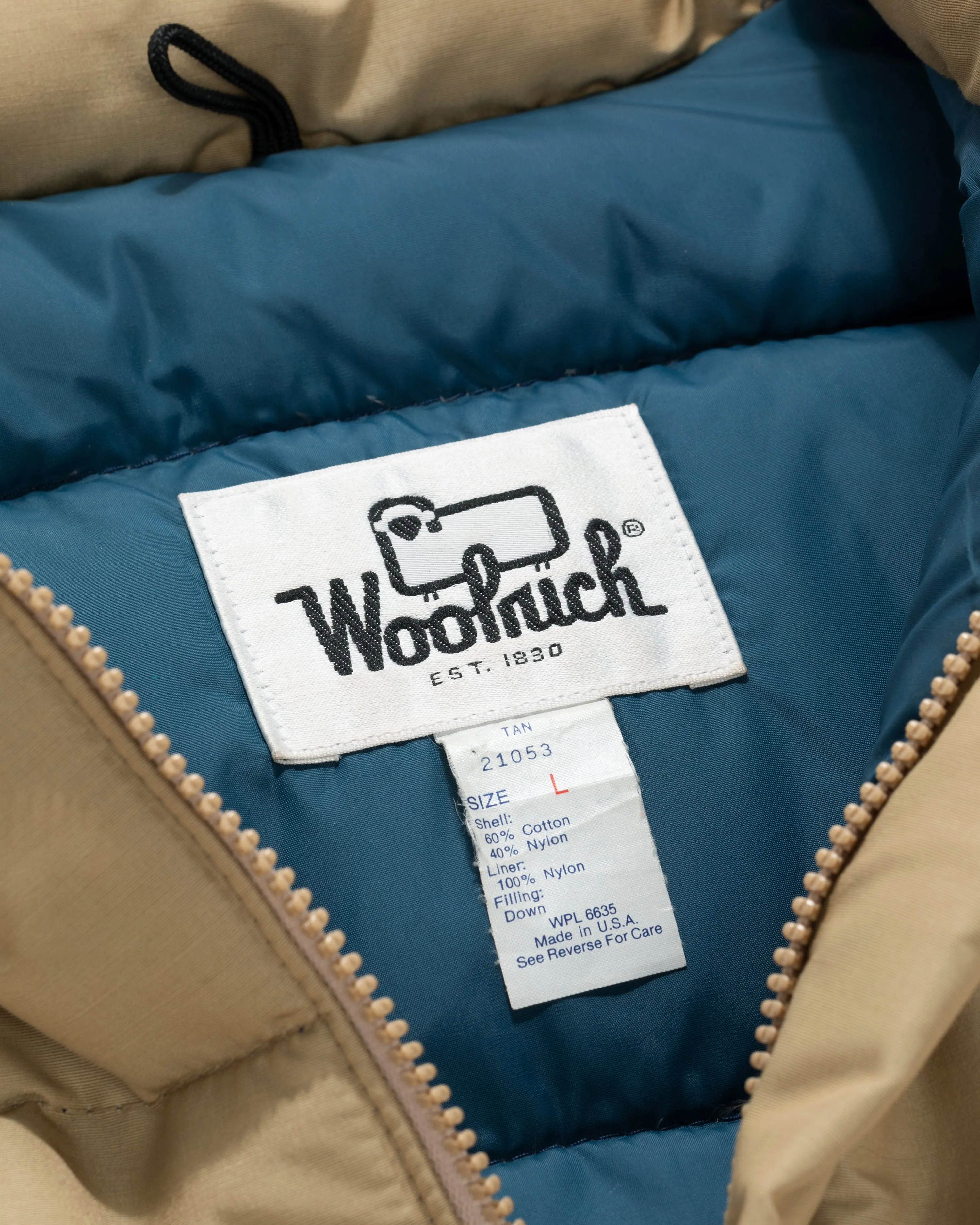 Vintage Tan Down Vest sold by Aime Leon Dore product image thumbnail 5