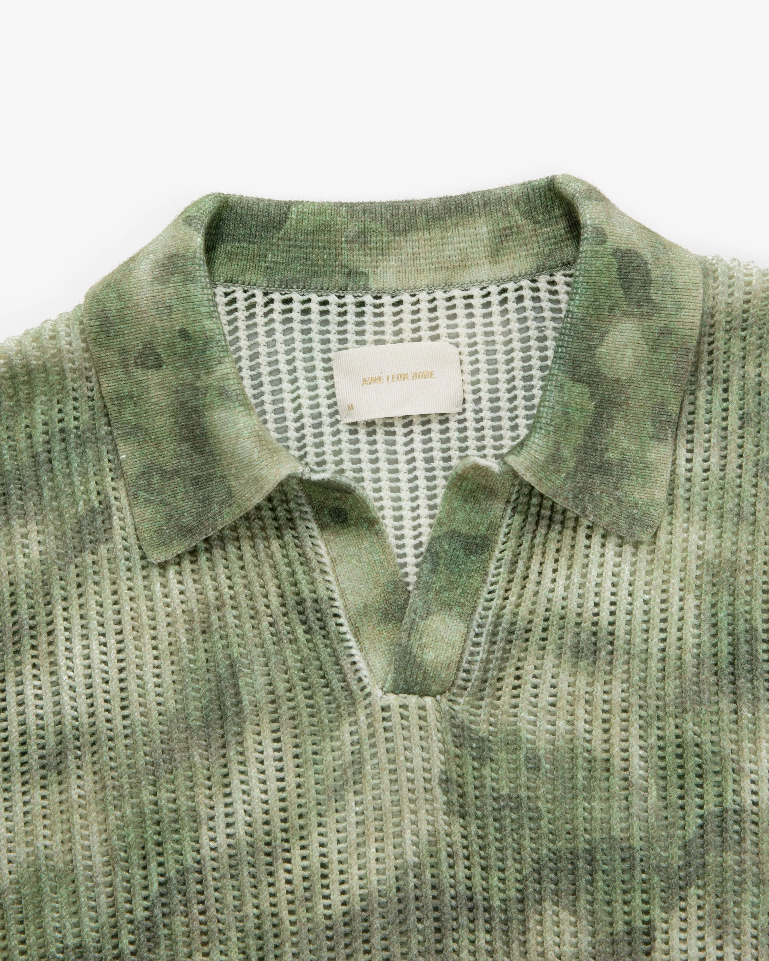 Mesh Knit Polo sold by Aime Leon Dore product image thumbnail 4