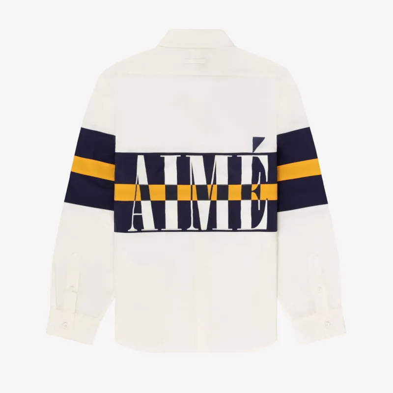 Colorblock Logo Shirt sold by Aime Leon Dore