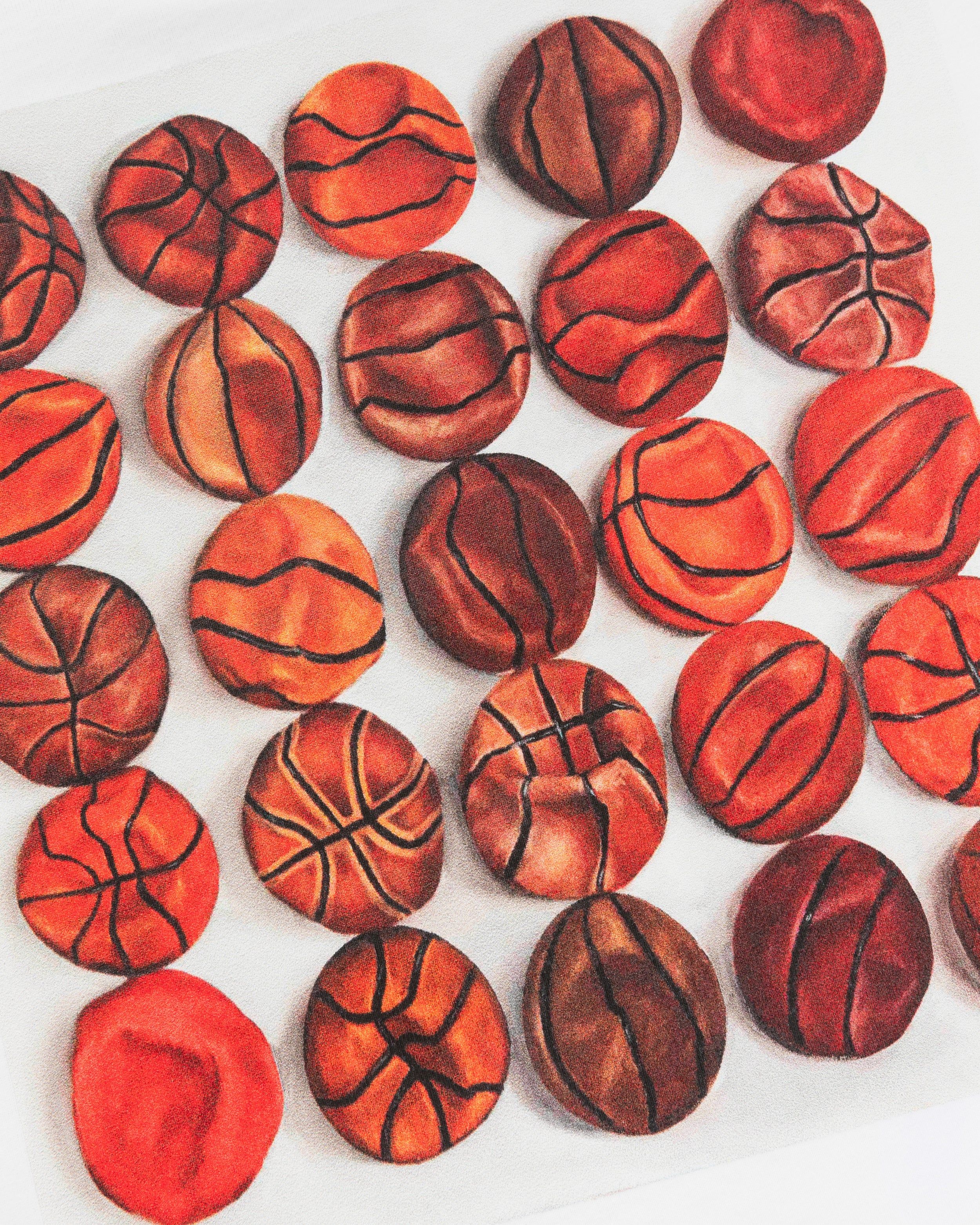 Painted Basketball Tee sold by Aime Leon Dore product image thumbnail 4