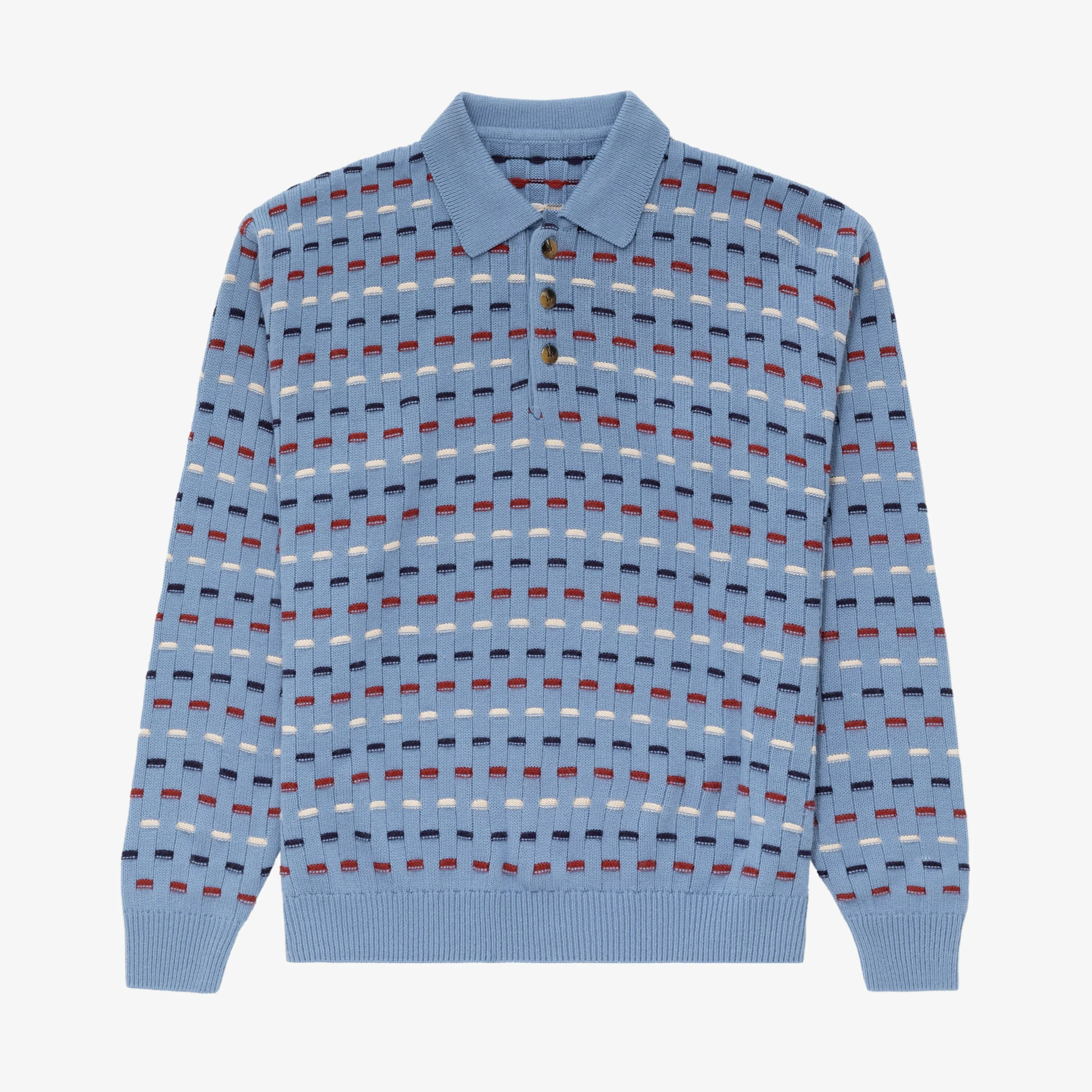 Vintage Knit Polo Rugby Sweater sold by Aime Leon Dore