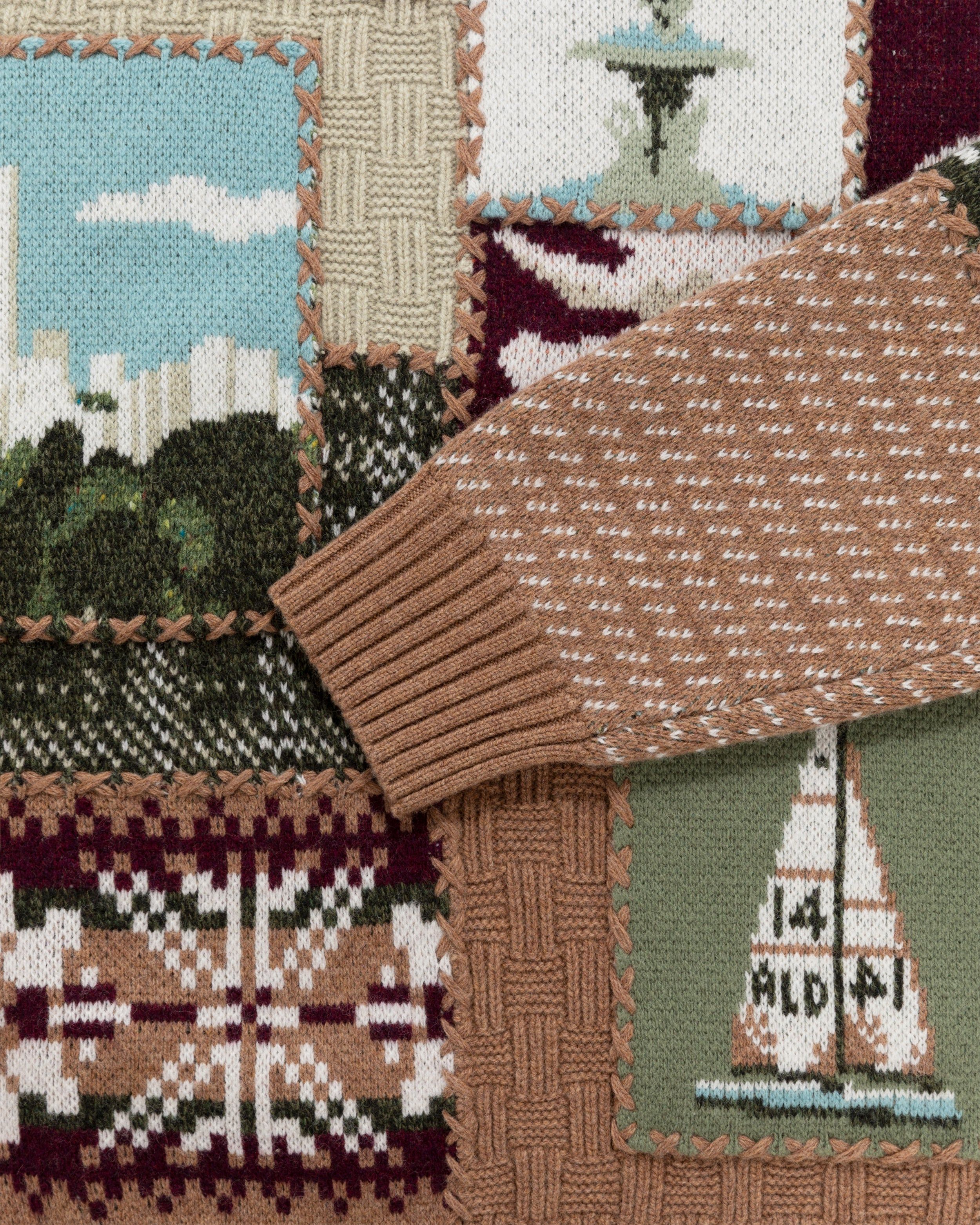 UES Patchwork Crewneck Sweater sold by Aime Leon Dore product image thumbnail 4