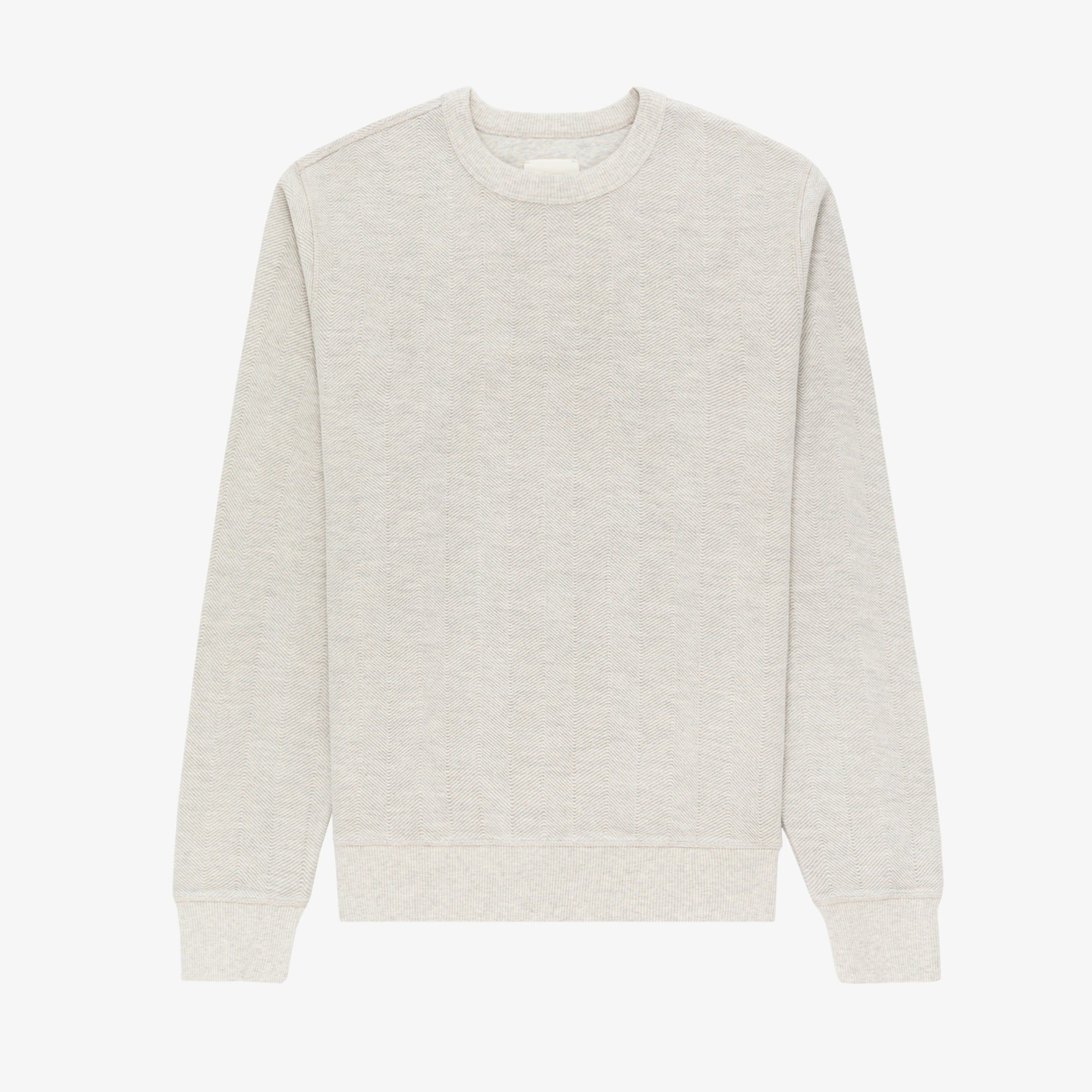Herringbone Terry Uniform Crewneck Sweatshirt sold by Aime Leon Dore