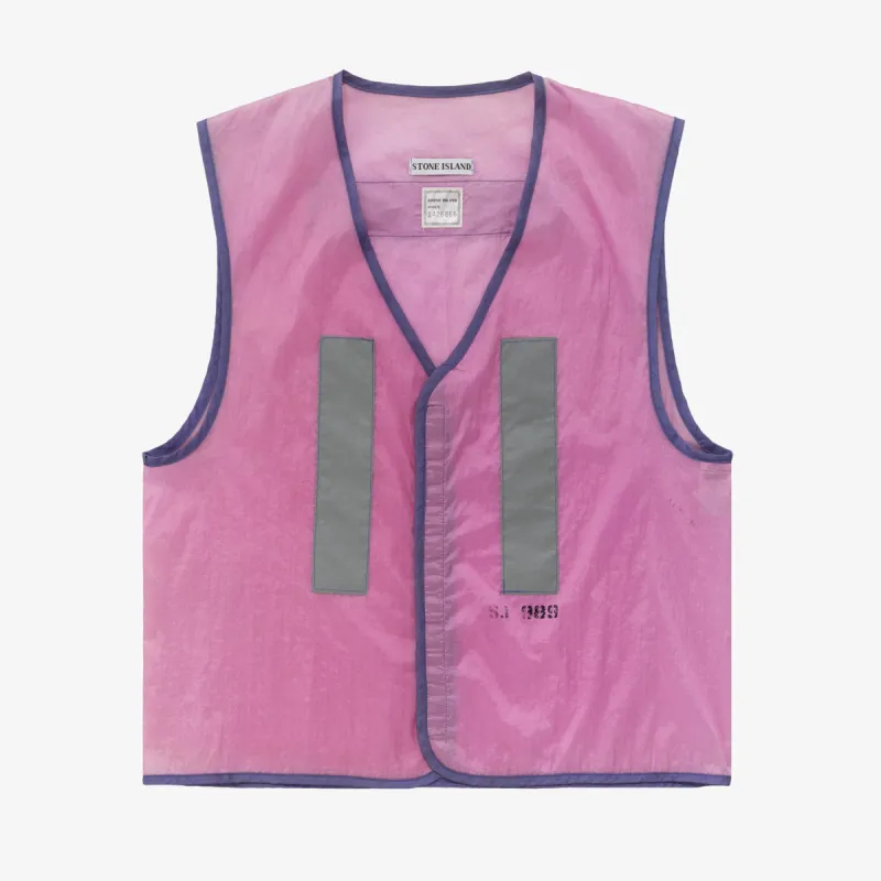 Vintage Stone Island High Vis Reflective Vest sold by Aime Leon Dore