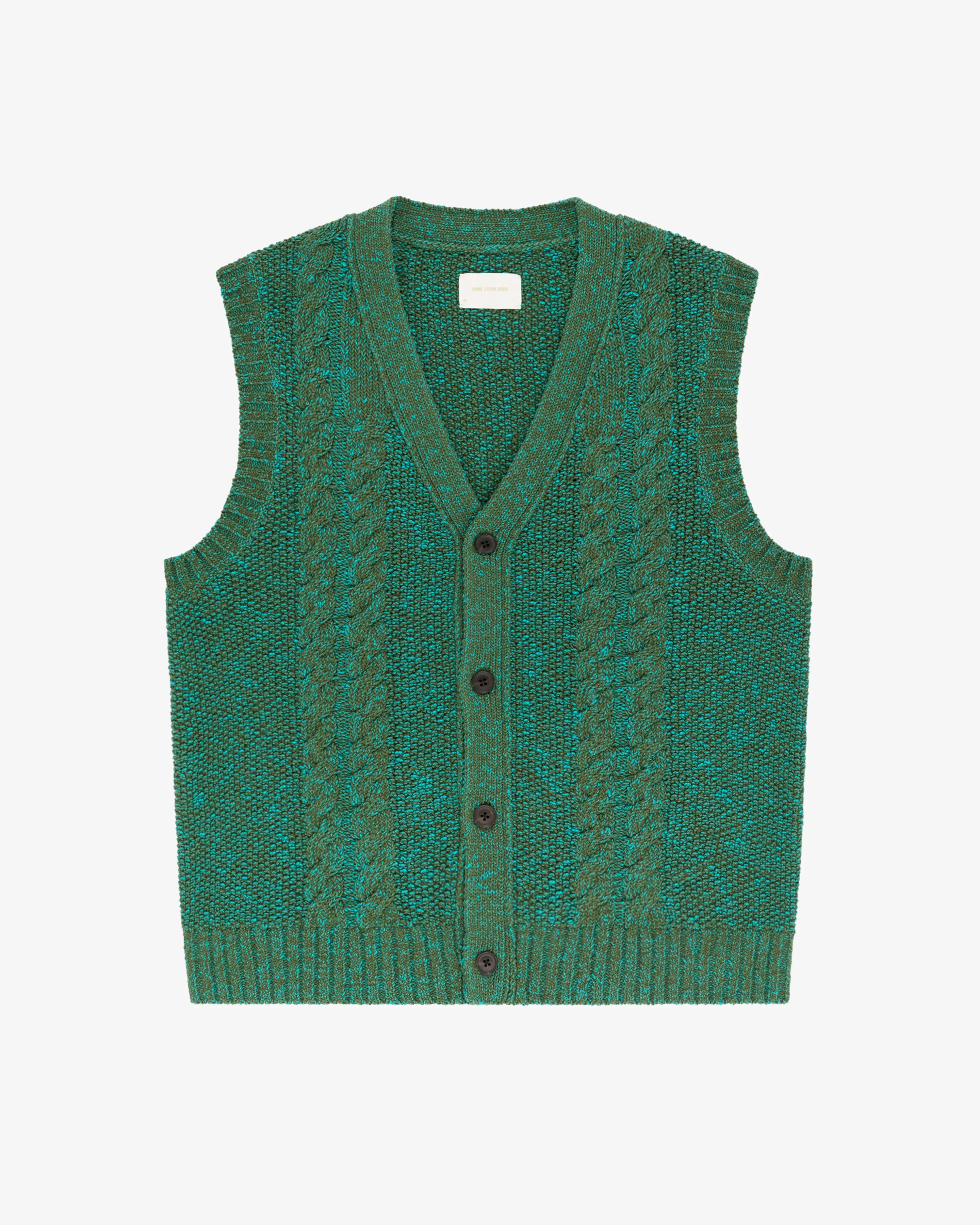 Cable Knit Vest sold by Aime Leon Dore product image thumbnail 2