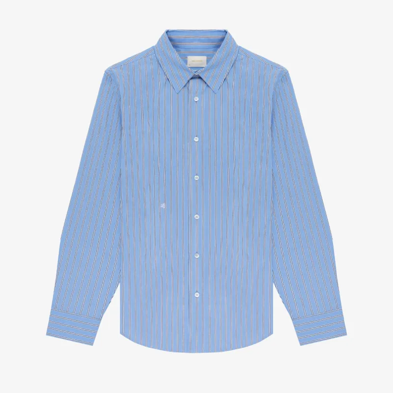 Striped Poplin  Shirt sold by Aime Leon Dore