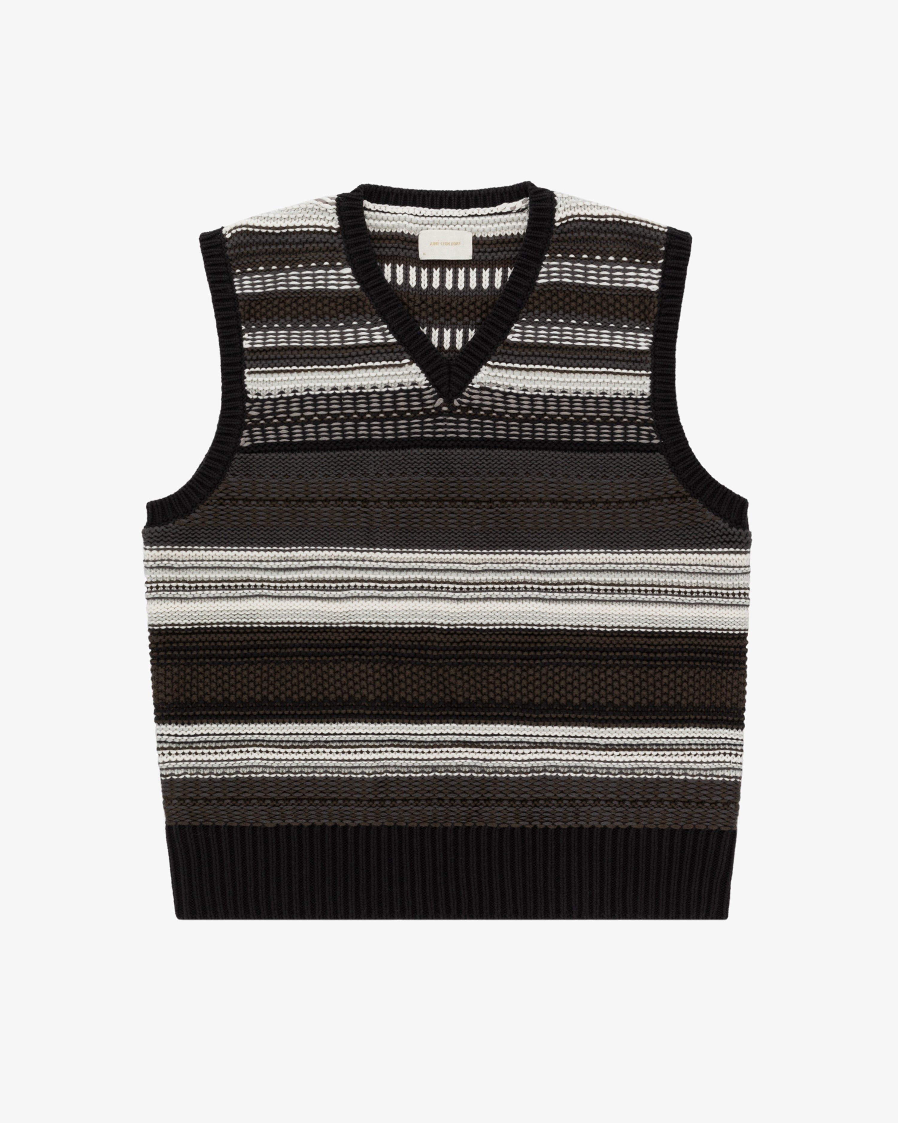 Striped Sweater Vest sold by Aime Leon Dore product image thumbnail 2