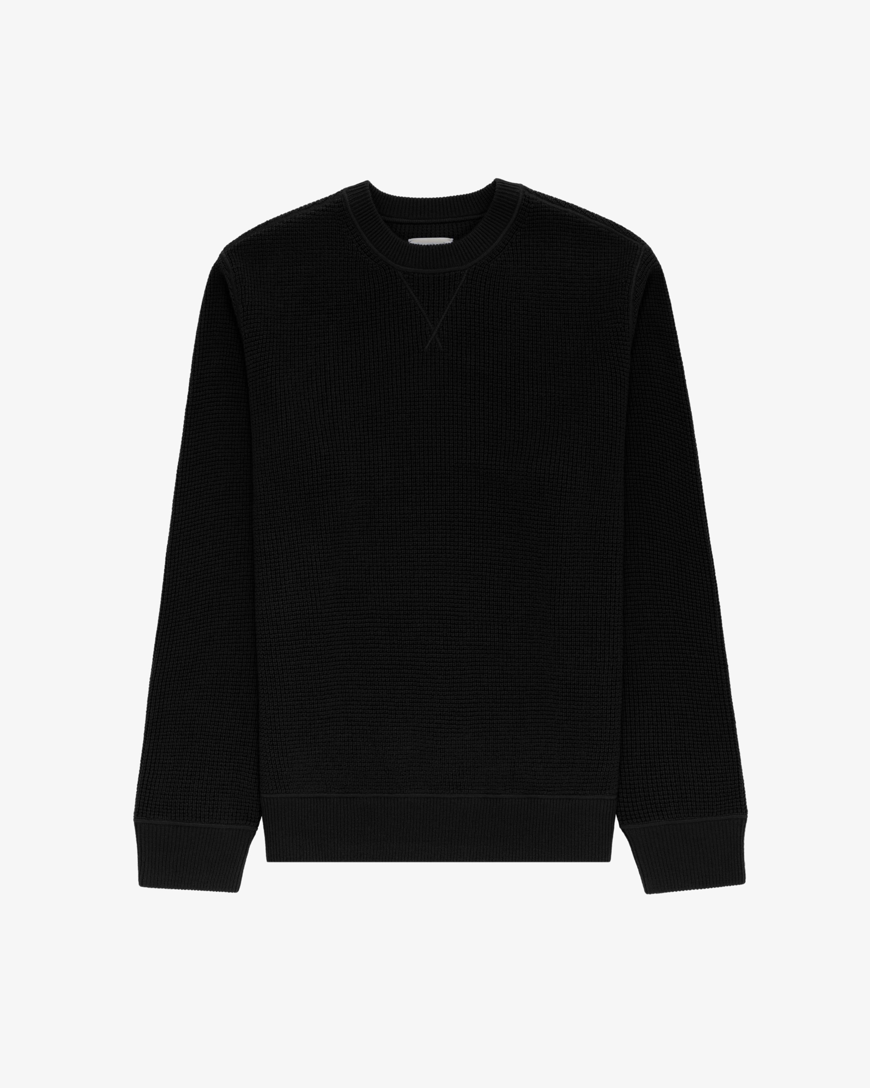 Merino Waffle Crewneck Sweater sold by Aime Leon Dore product image thumbnail 2