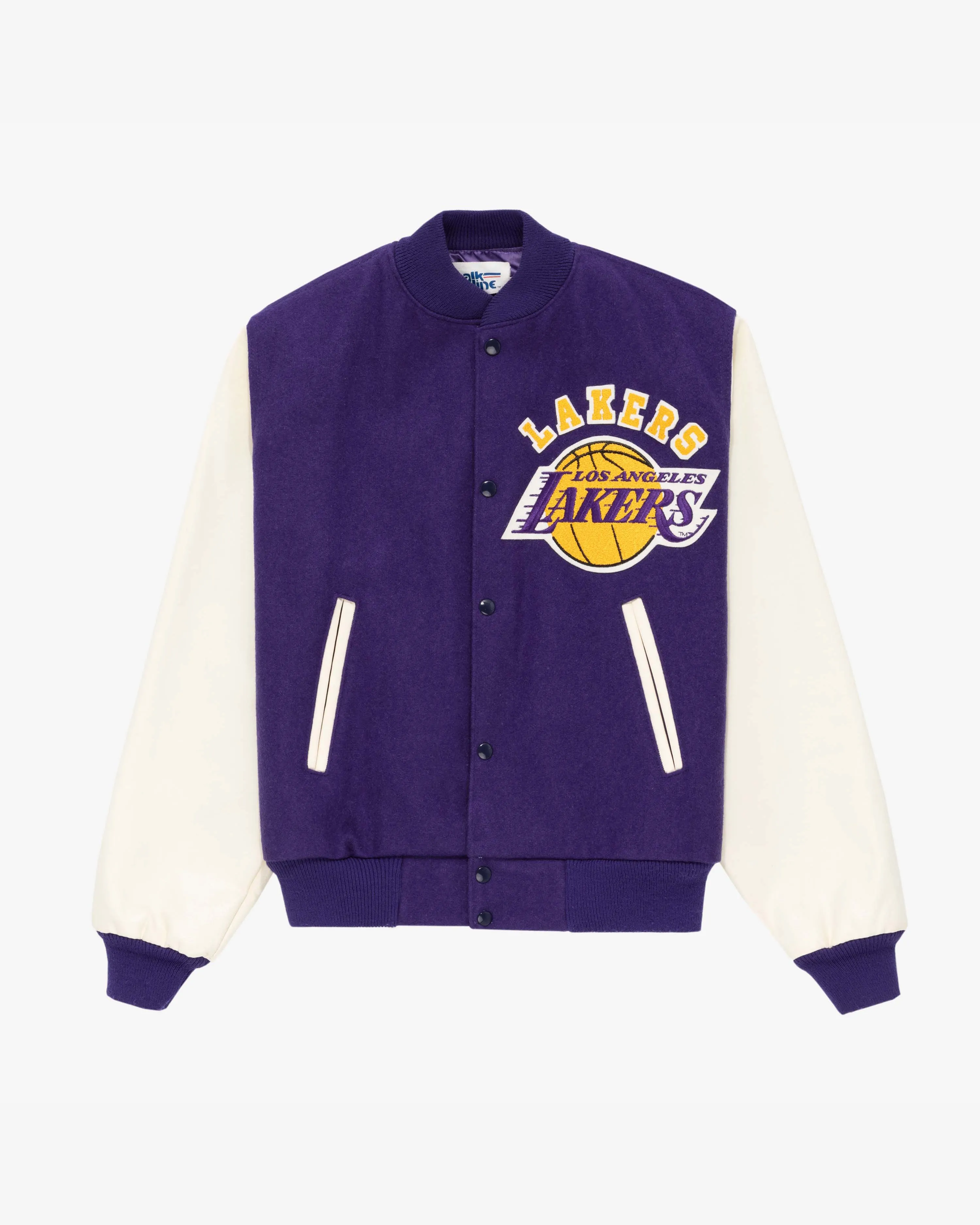 Vintage Los Angeles Lakers Varsity Jacket sold by Aime Leon Dore product image thumbnail 2