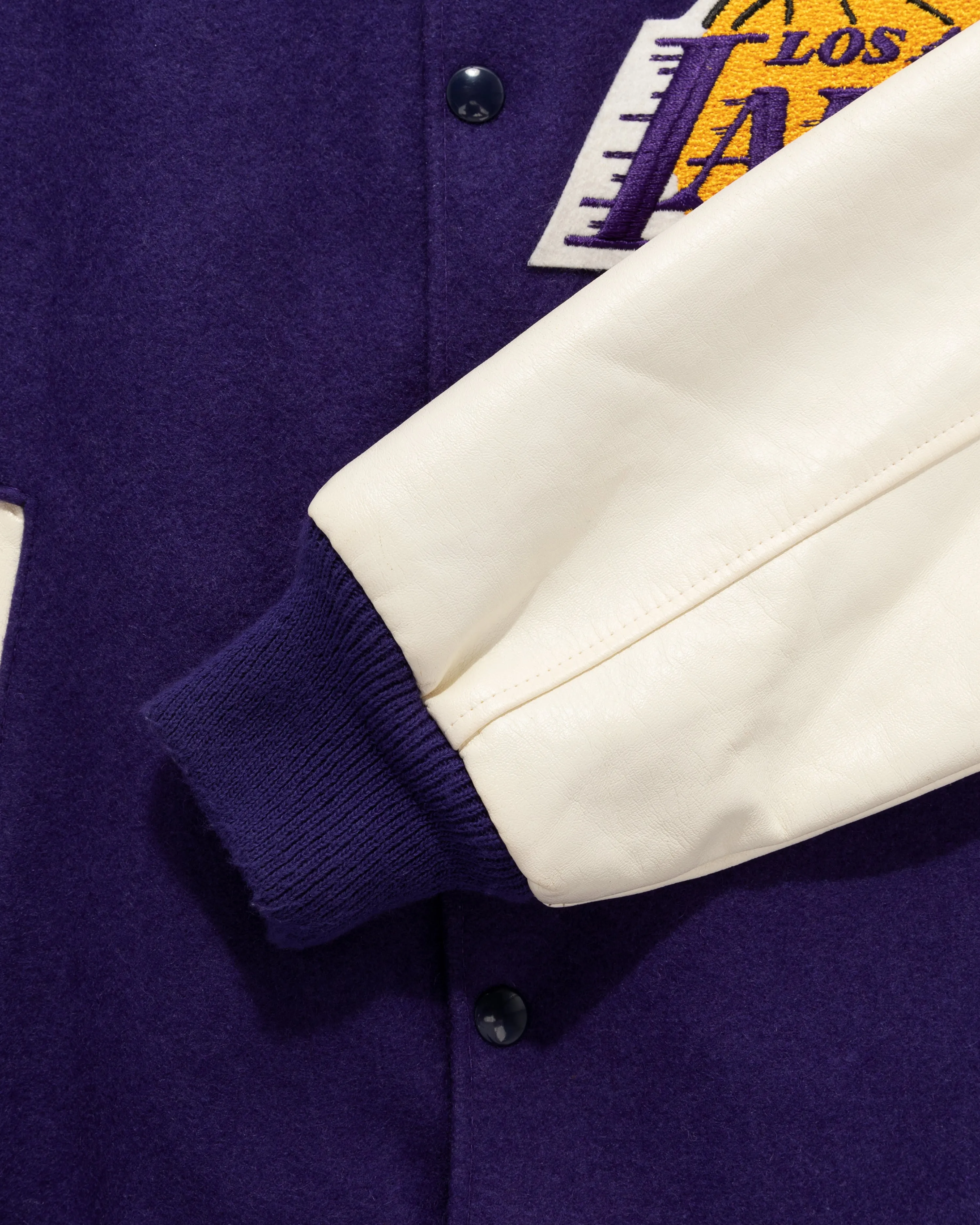 Vintage Los Angeles Lakers Varsity Jacket sold by Aime Leon Dore product image thumbnail 4