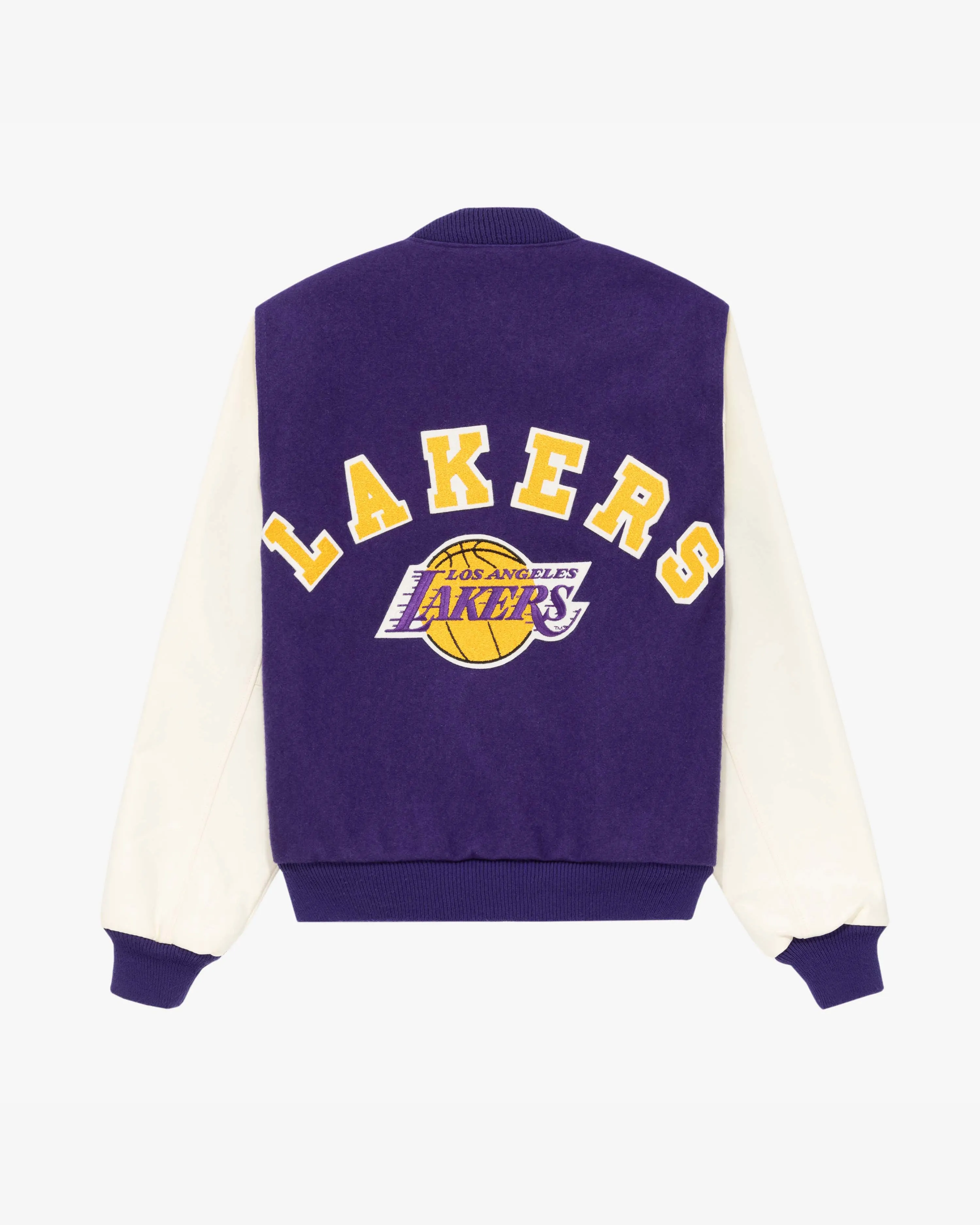 Vintage Los Angeles Lakers Varsity Jacket sold by Aime Leon Dore product image thumbnail 3