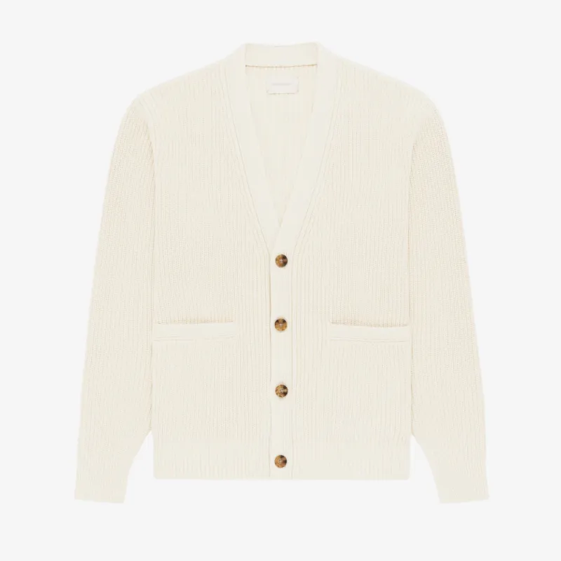 Shaker Stitch Cardigan made by Aime Leon Dore