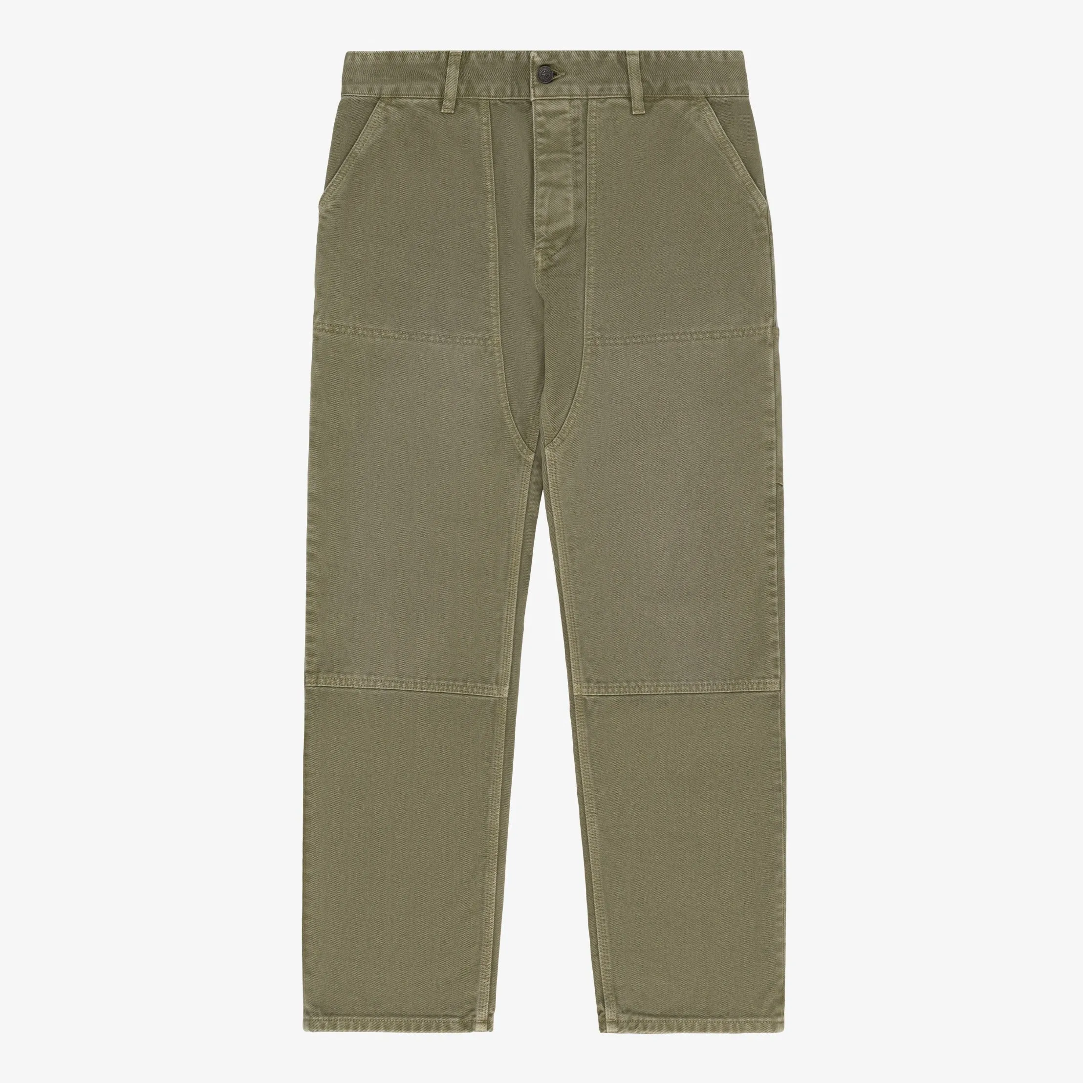 Garment Dyed Double Knee Carpenter Pant sold by Aime Leon Dore