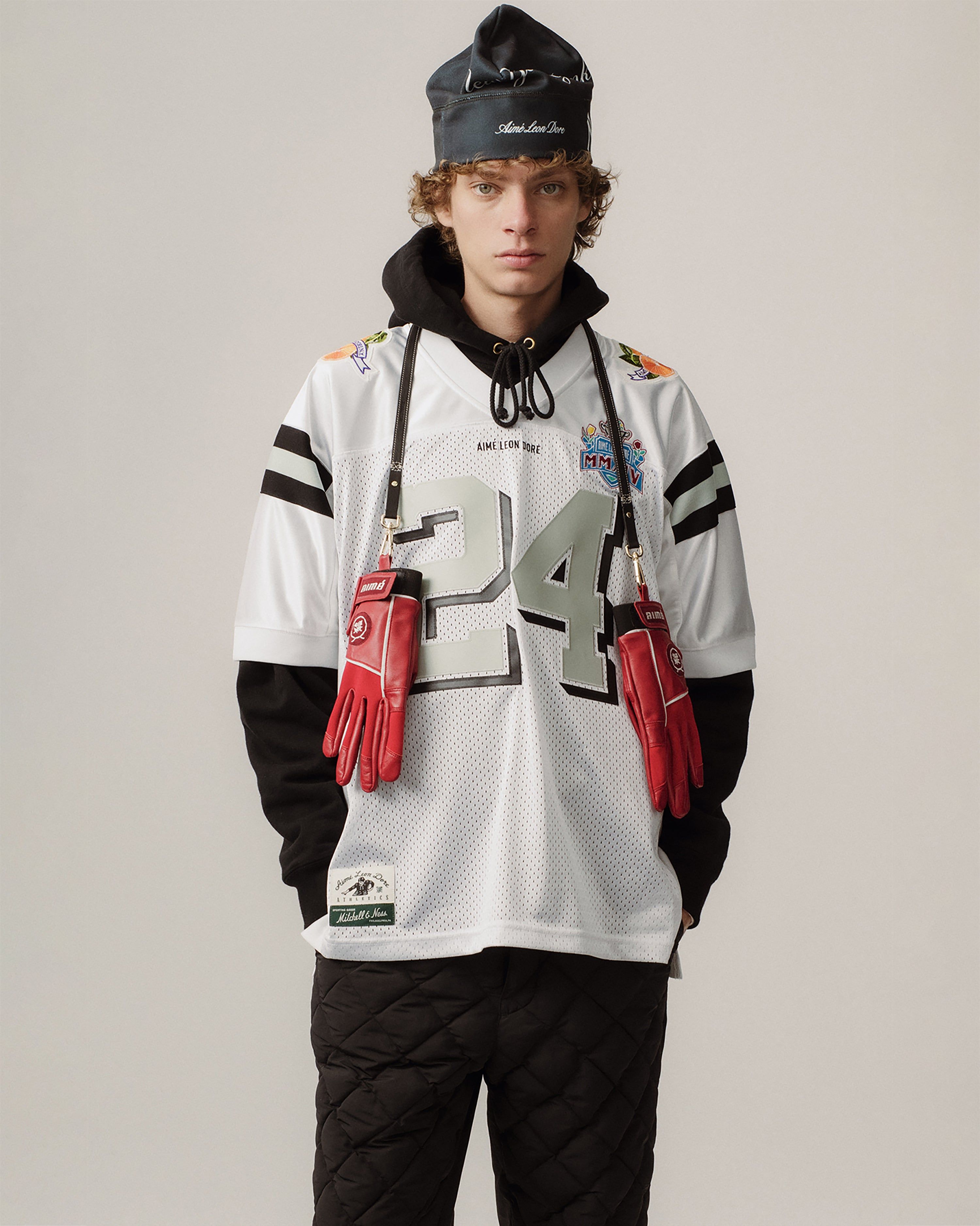 ALD / Mitchell & Ness Team Football Jersey sold by Aime Leon Dore product image thumbnail 3