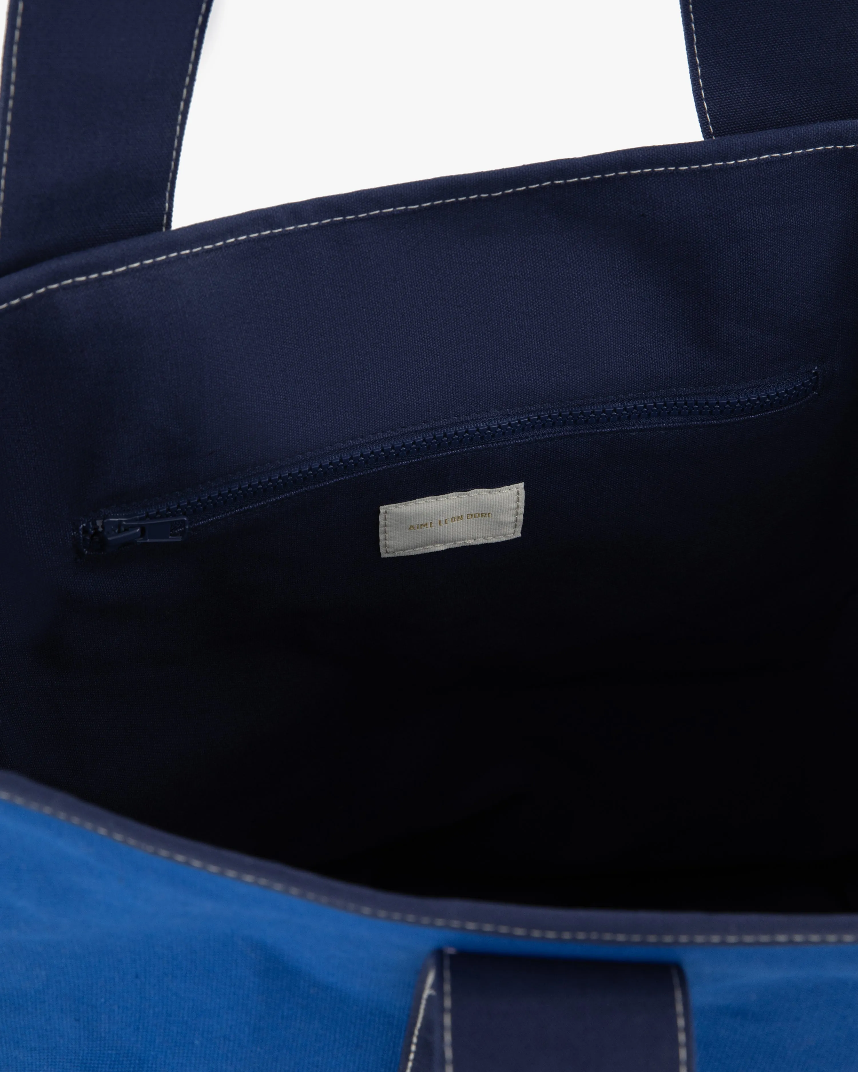 Monogram Contrast Tote Bag sold by Aime Leon Dore product image thumbnail 3