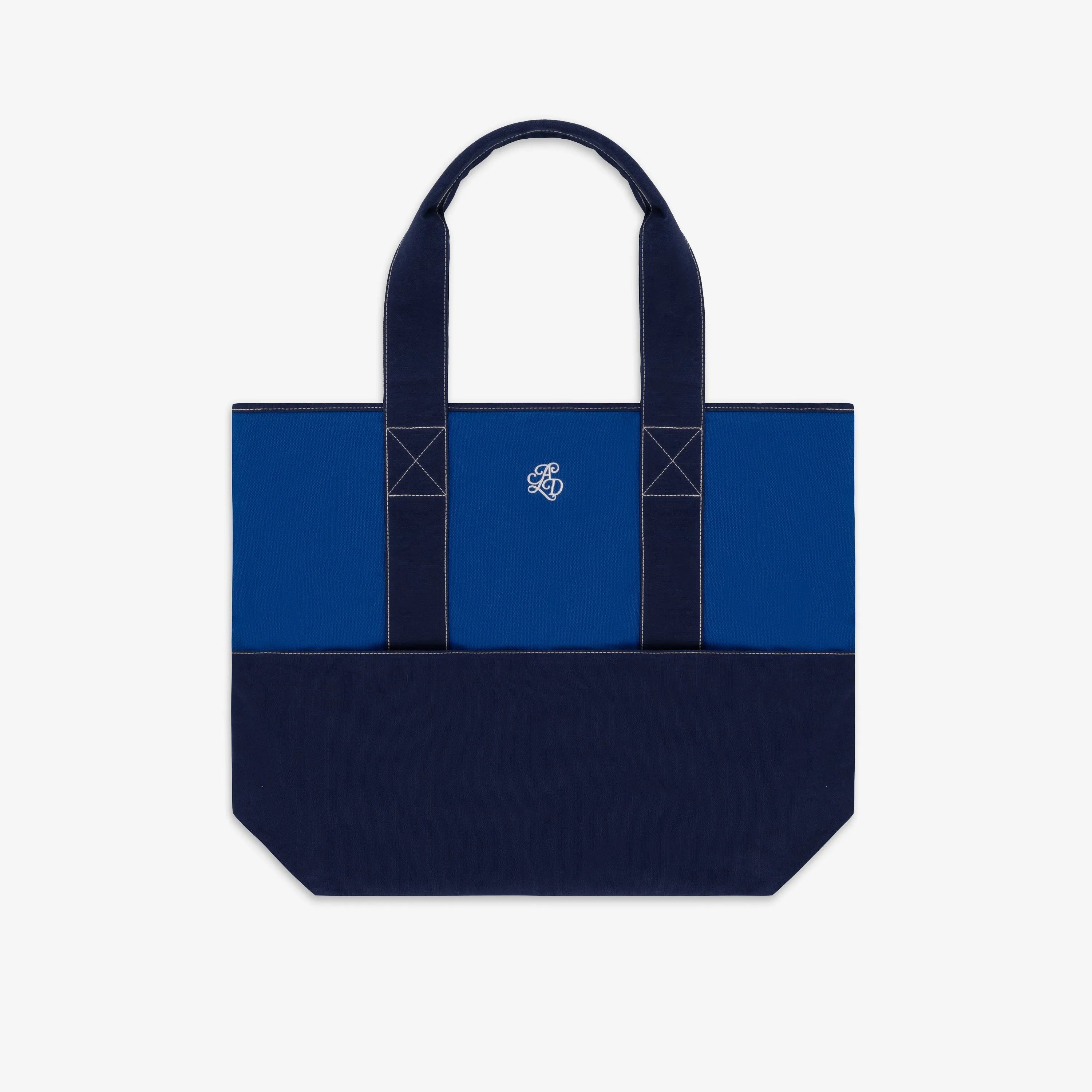 Monogram Contrast Tote Bag sold by Aime Leon Dore