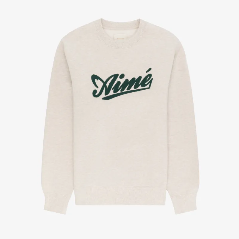 Cycling Logo Crewneck Sweatshirt sold by Aime Leon Dore