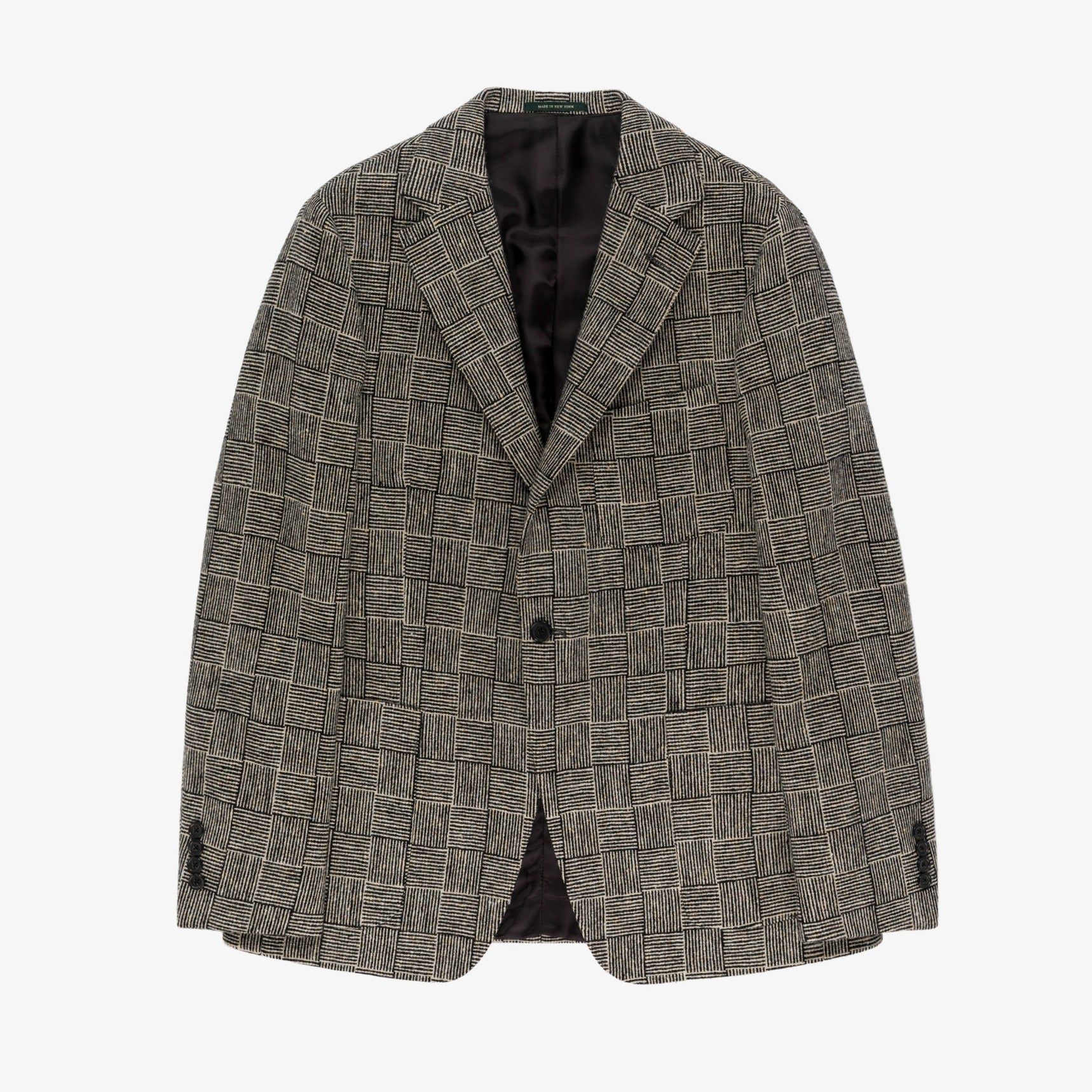 Basketweave Sport Coat sold by Aime Leon Dore