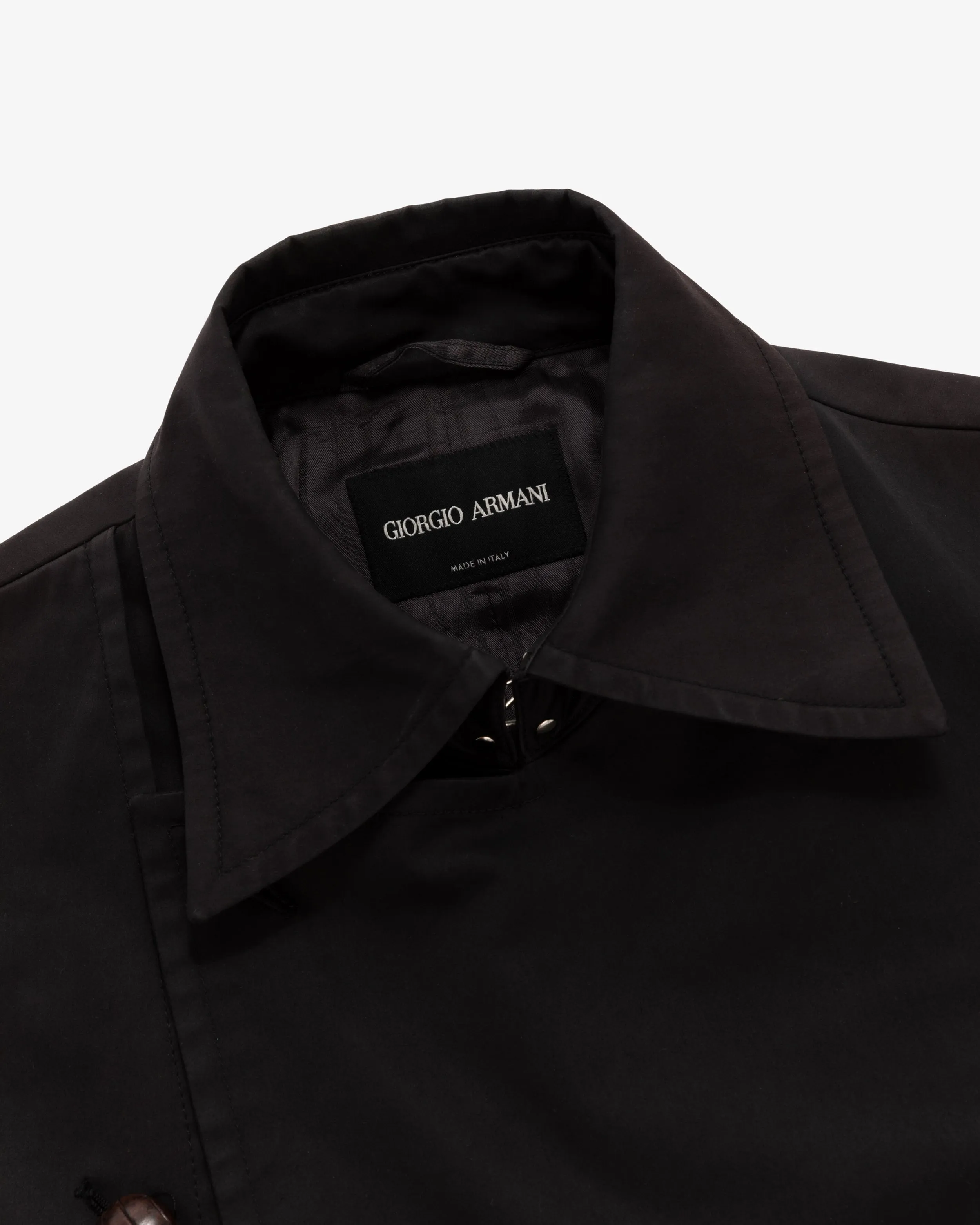 Giorgio Armani Trench Coat sold by Aime Leon Dore product image thumbnail 3