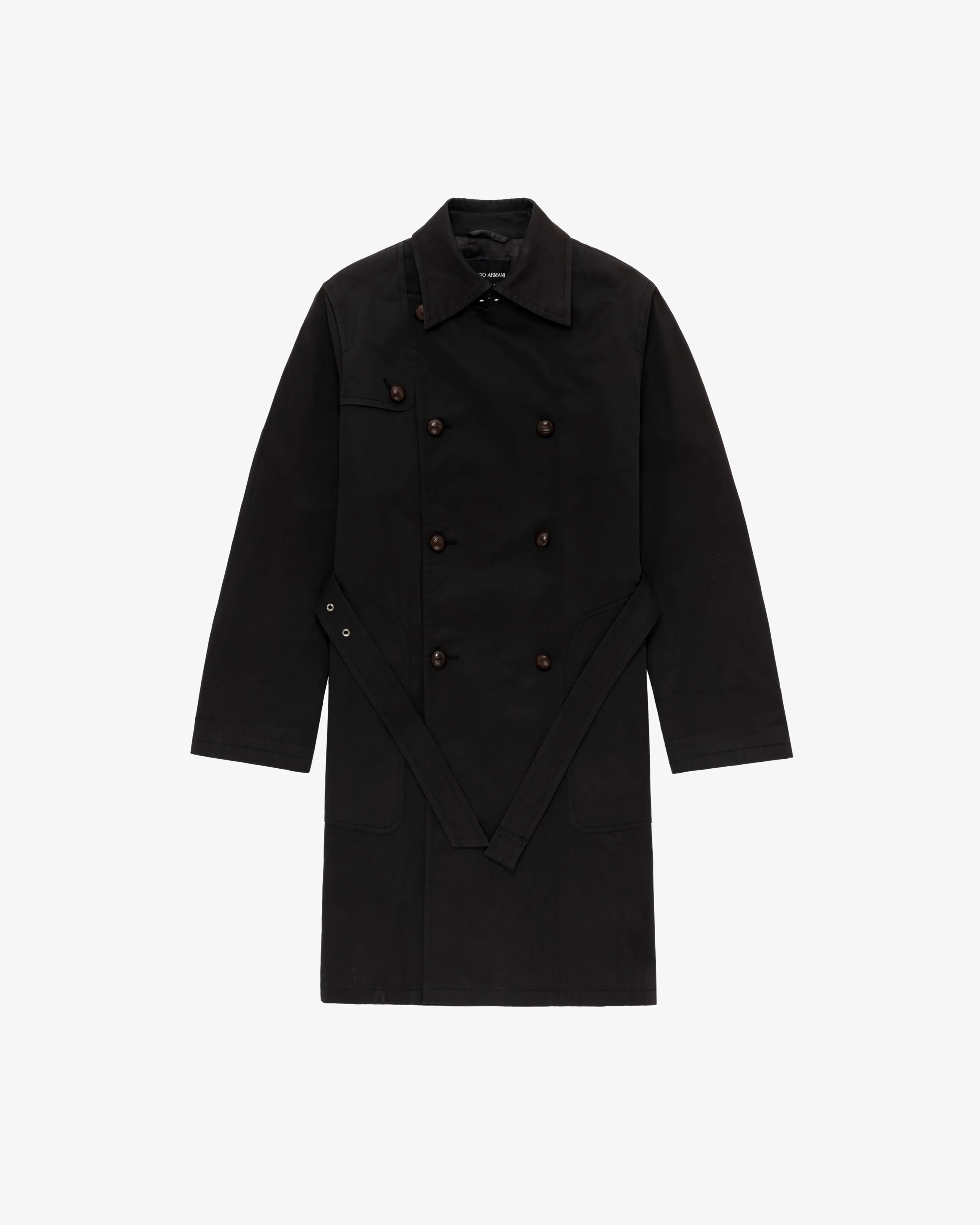 Giorgio Armani Trench Coat sold by Aime Leon Dore product image thumbnail 2