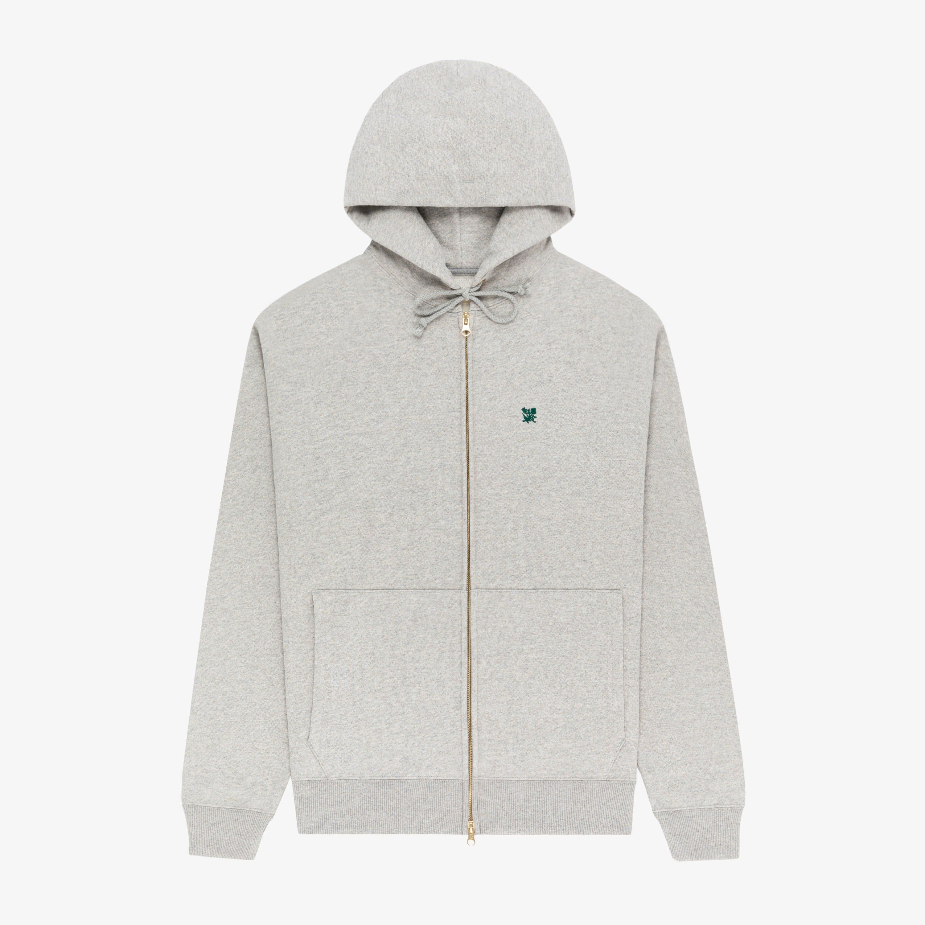 Full-Zip Crest Hoodie sold by Aime Leon Dore