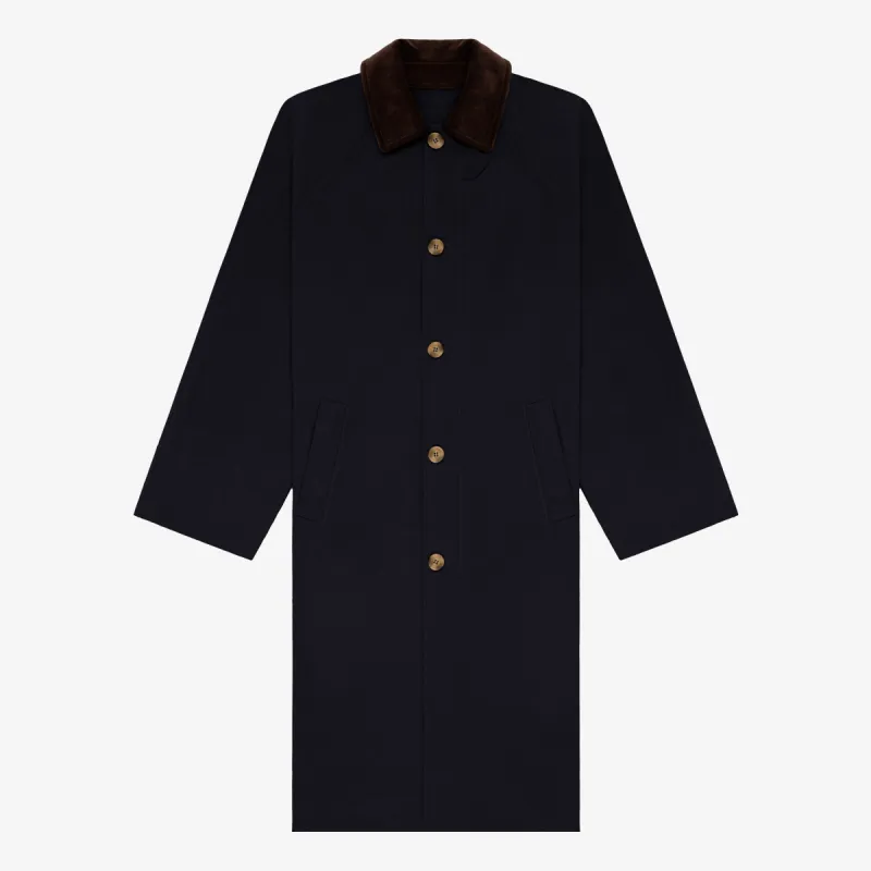 Waxed Duster Coat sold by Aime Leon Dore