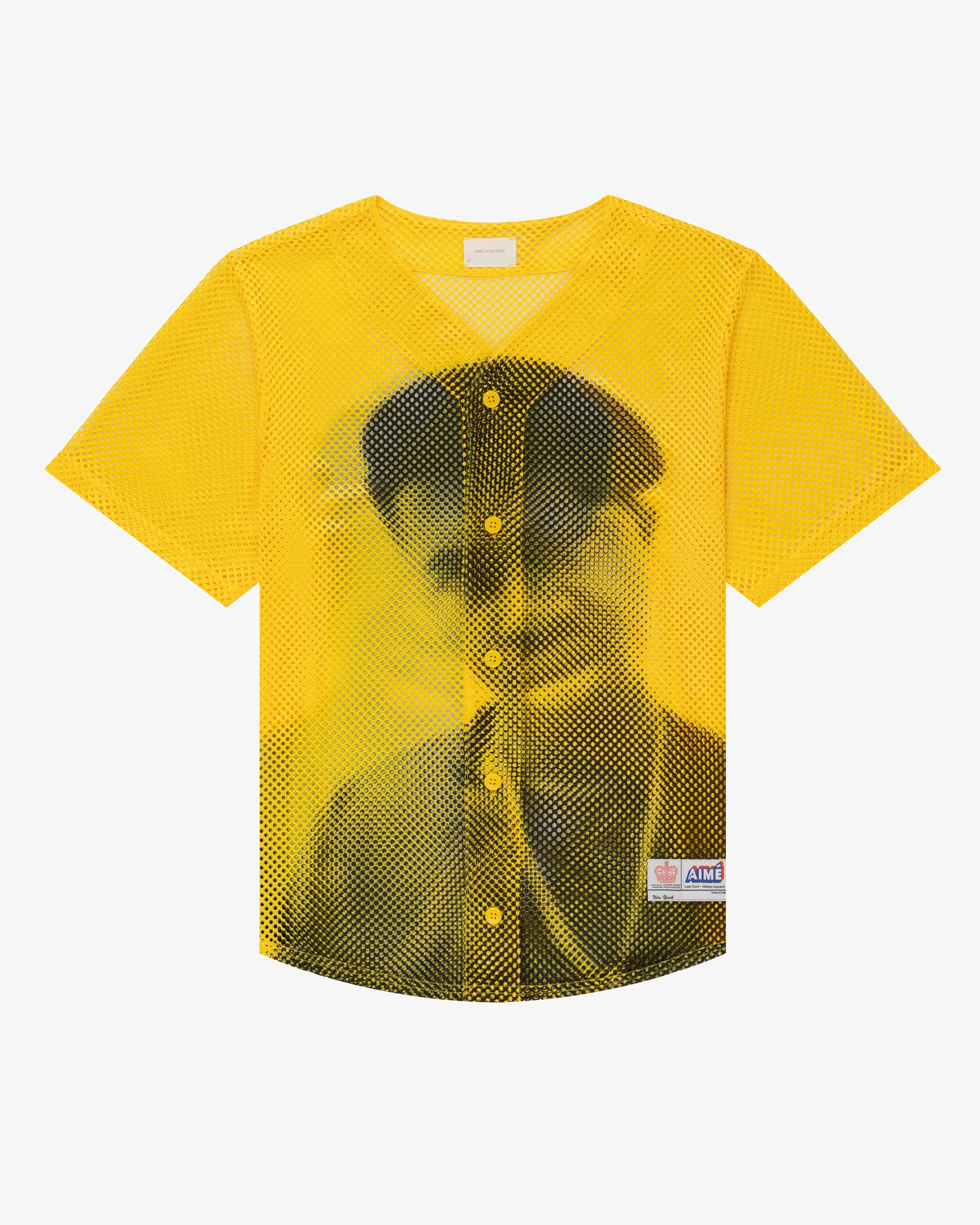The Genesis Mesh Baseball Jersey sold by Aime Leon Dore product image thumbnail 2
