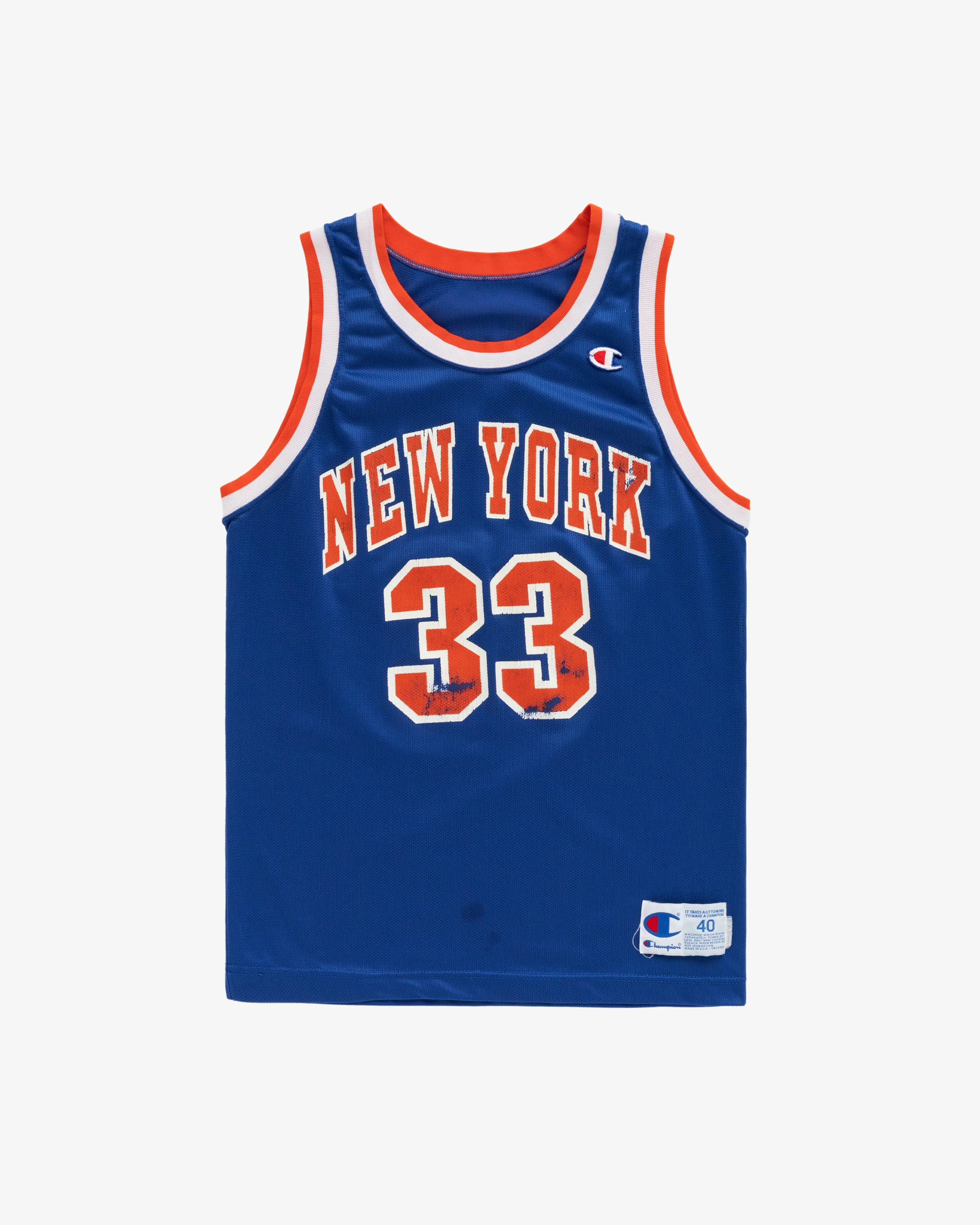 Vintage Ewing New York Knicks Jersey sold by Aime Leon Dore product image thumbnail 2