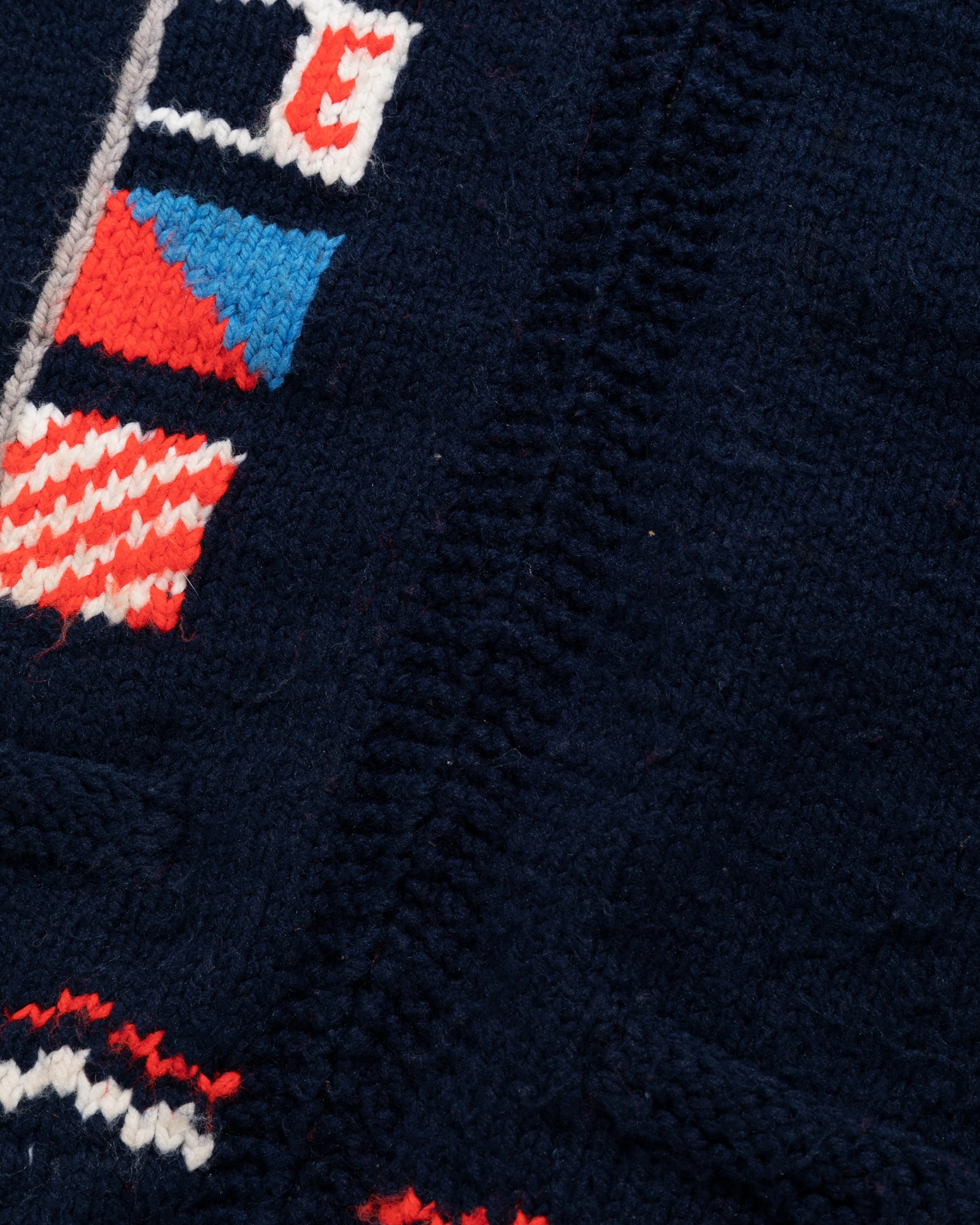 Vintage Wool Nautical Zip Up Sweater sold by Aime Leon Dore product image thumbnail 4