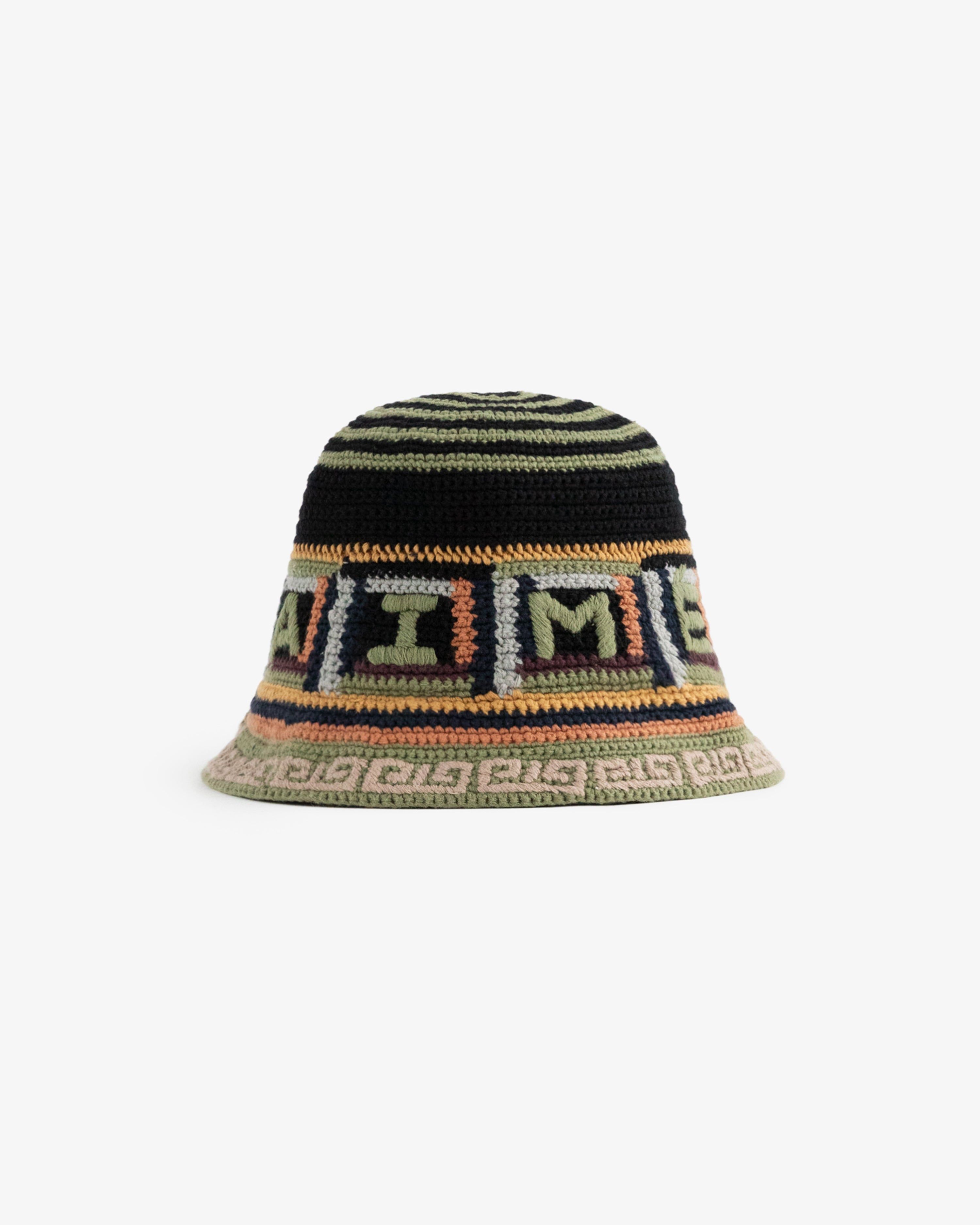 AIME LEON DORE Brushed Crest Bucket Hat白 Buy Aimé Leon Dore Brushed Floral Crest Bucket 'White