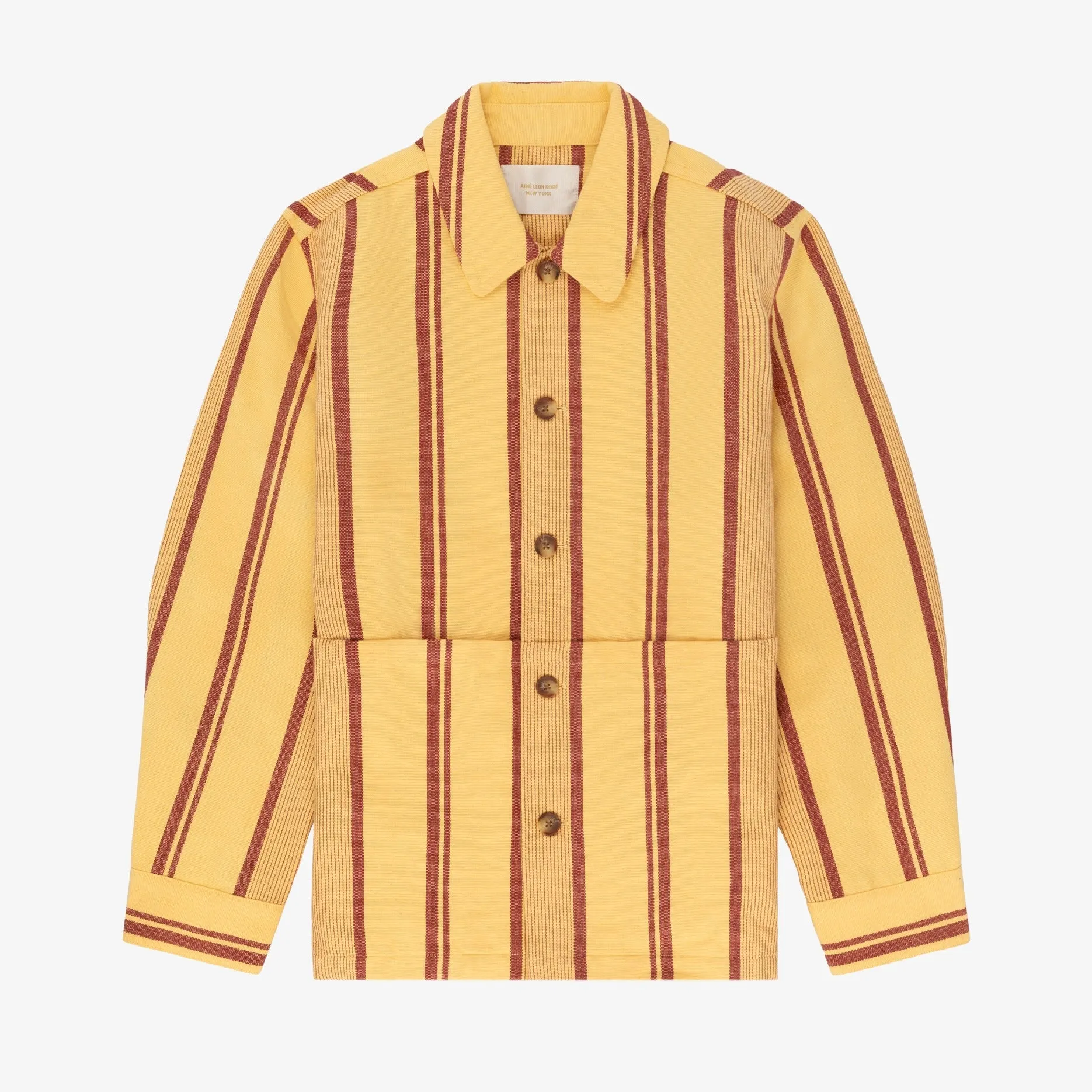 Blanket Stripe Chore Shirt sold by Aime Leon Dore