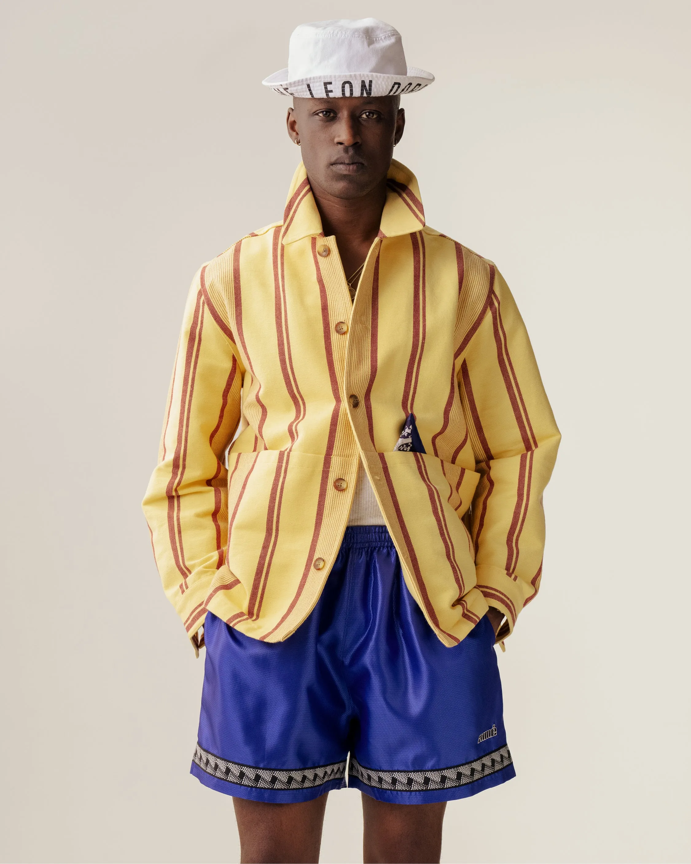 Blanket Stripe Chore Shirt sold by Aime Leon Dore product image thumbnail 3
