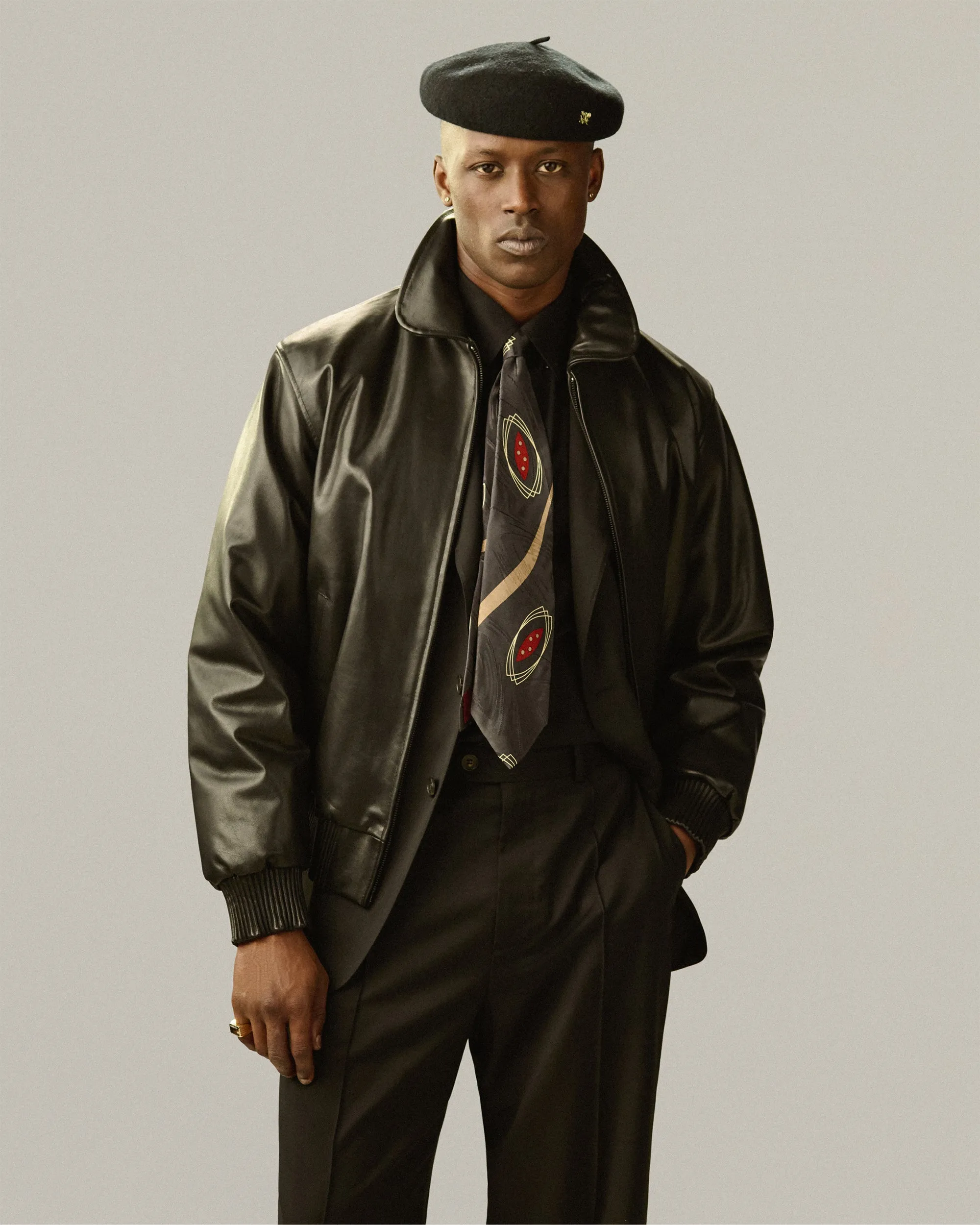 Felted Wool Beret sold by Aime Leon Dore product image thumbnail 3