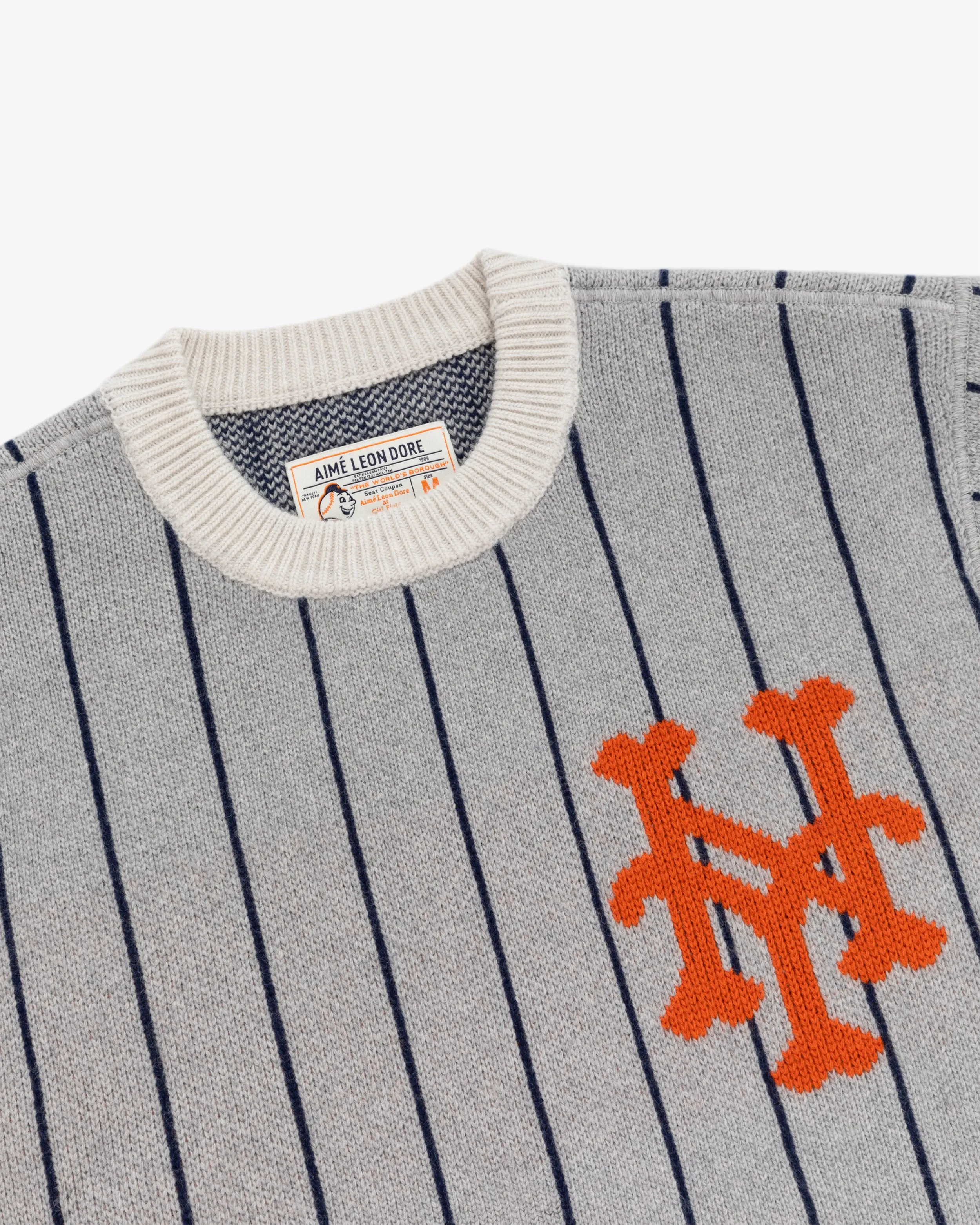 ALD / New York Mets Pinstripe Sweater sold by Aime Leon Dore product image thumbnail 3