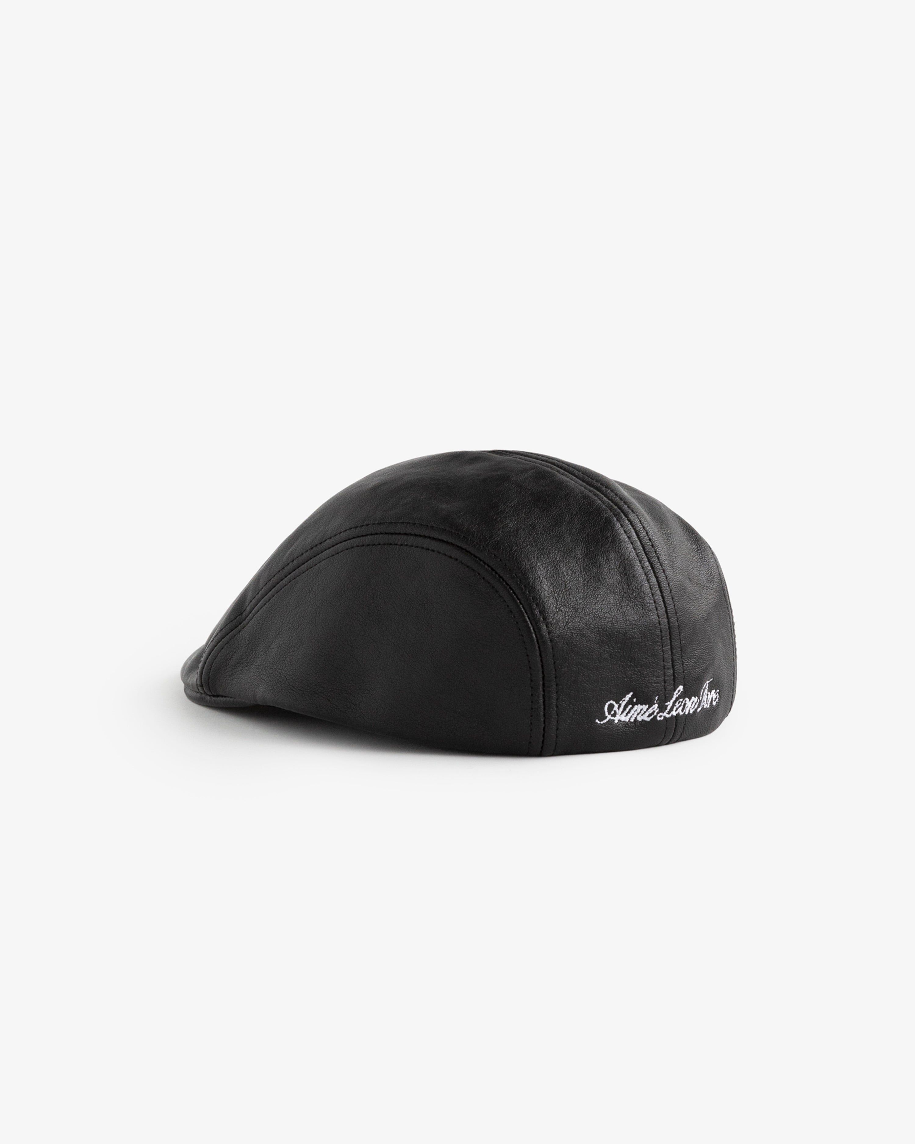 Leather Drivers Hat sold by Aime Leon Dore product image thumbnail 2