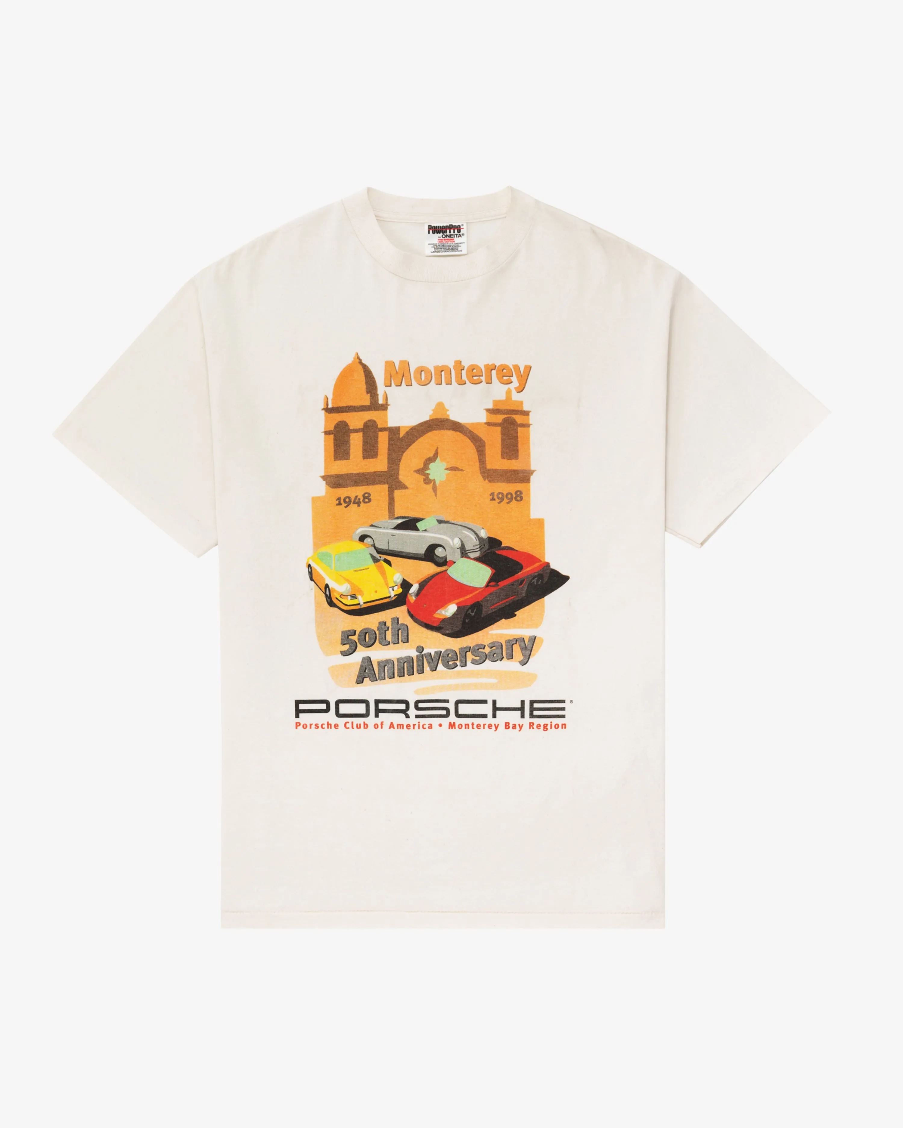 50th Anniversary Porsche Monterey Graphic Tee sold by Aime Leon Dore product image thumbnail 2