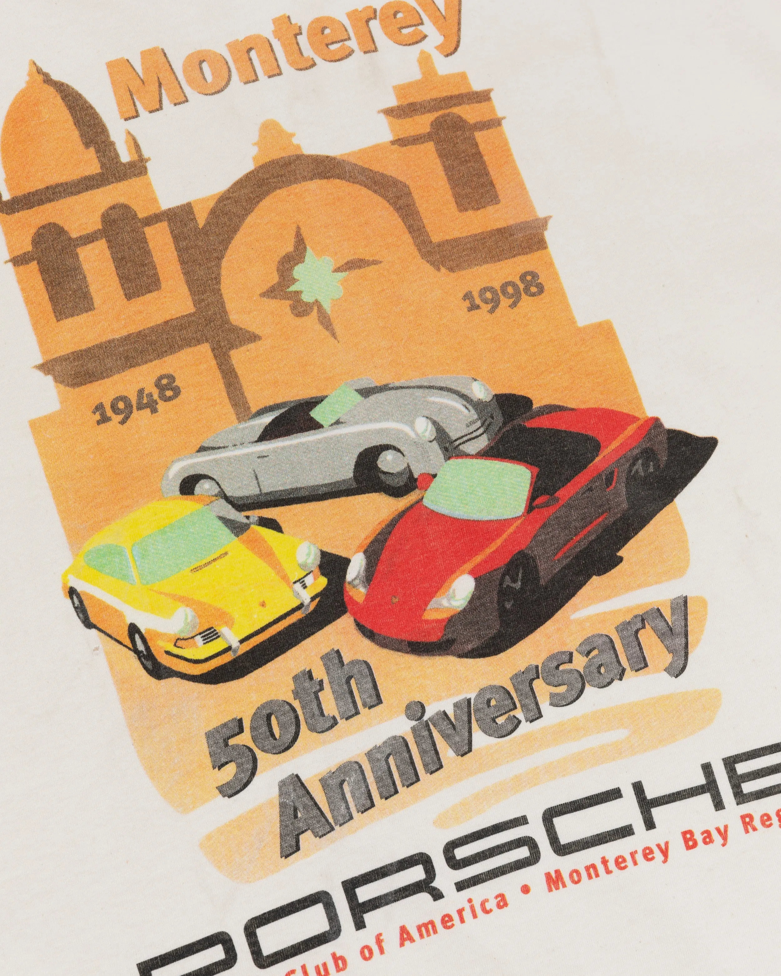 50th Anniversary Porsche Monterey Graphic Tee sold by Aime Leon Dore product image thumbnail 3