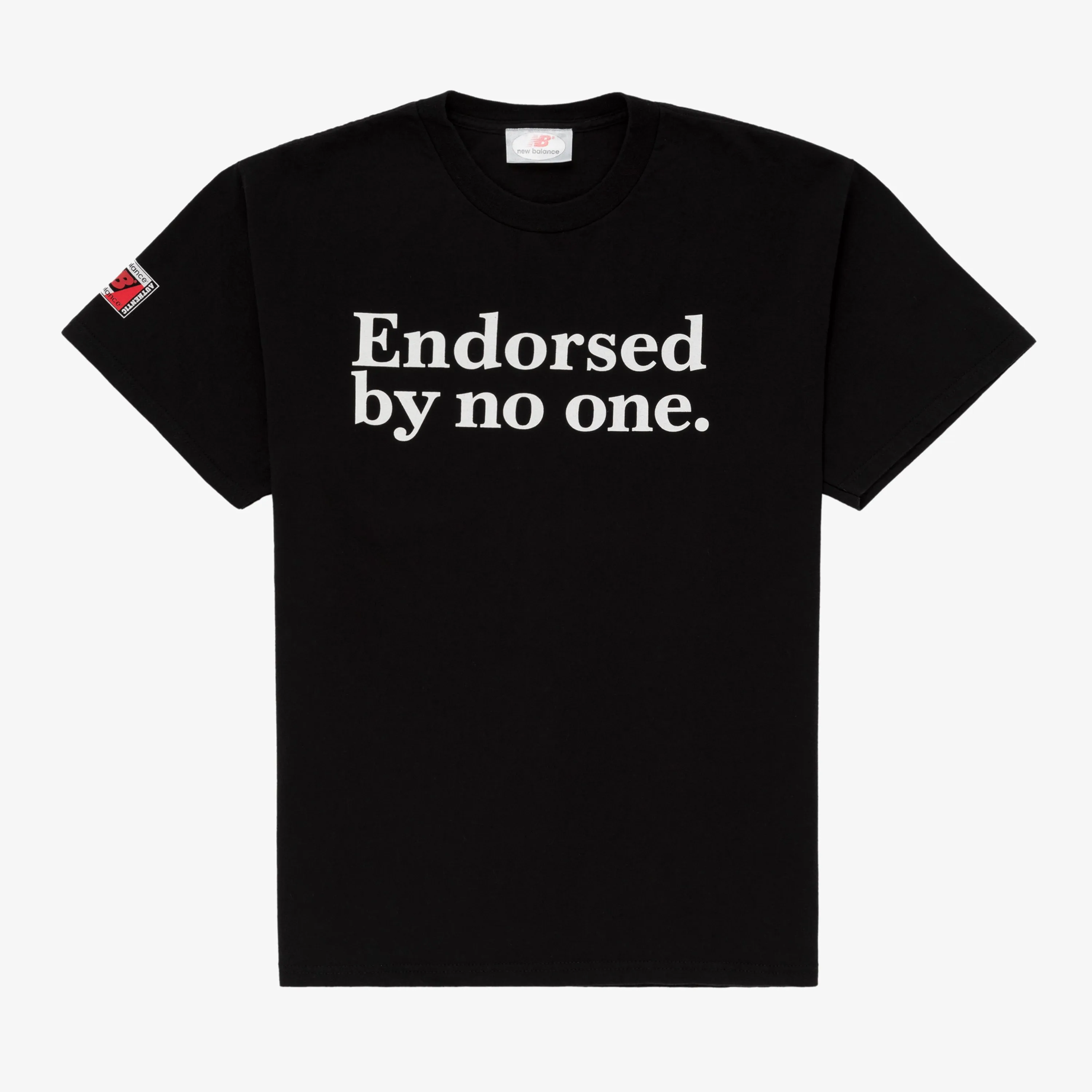 Vintage New Balance 'Endorsed By No One' Tee sold by Aime Leon Dore