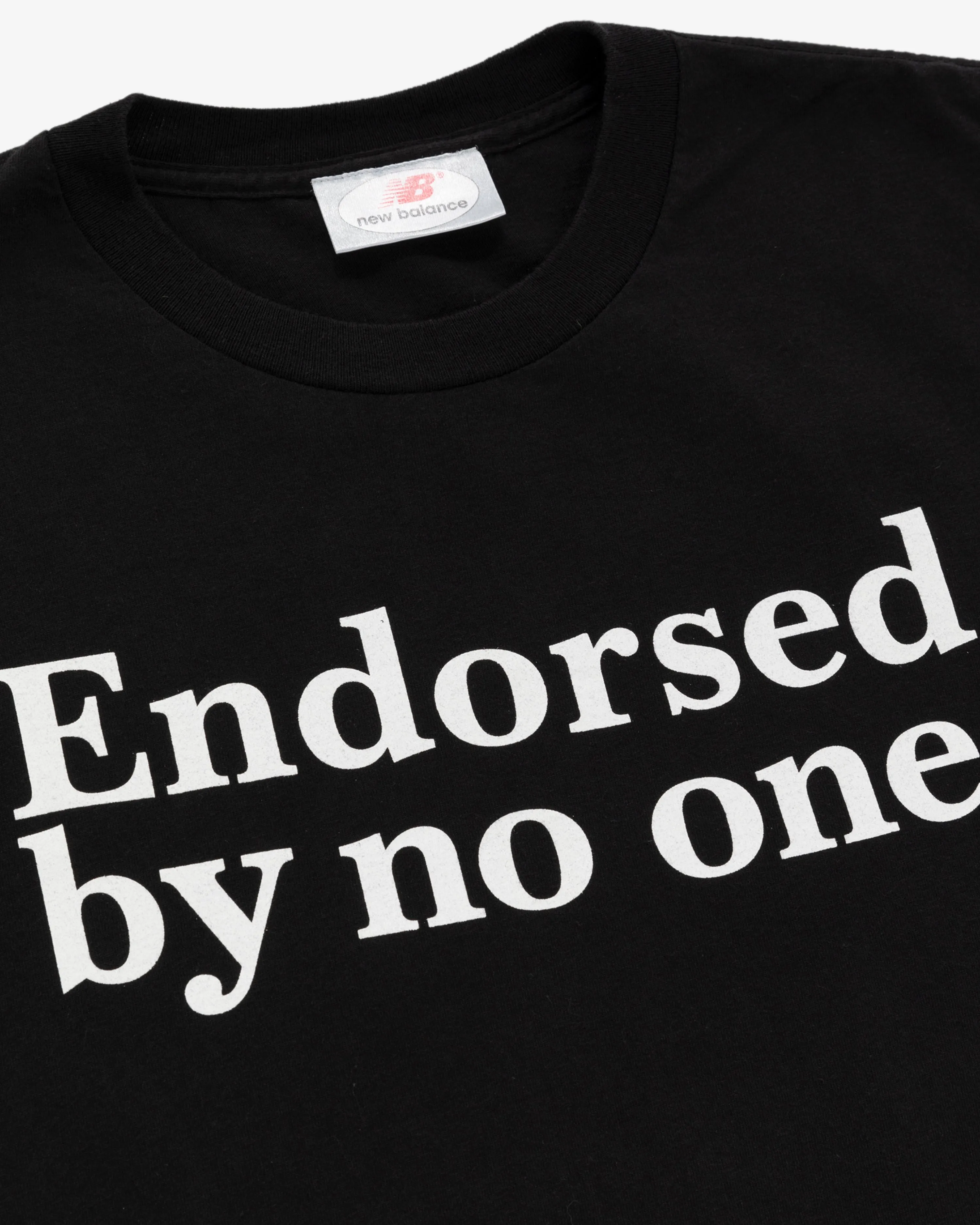 Vintage New Balance 'Endorsed By No One' Tee sold by Aime Leon Dore product image thumbnail 5