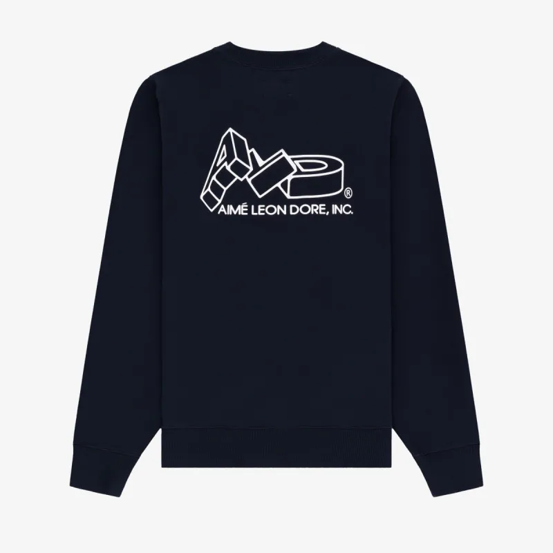 Block Logo Crewneck Sweatshirt sold by Aime Leon Dore