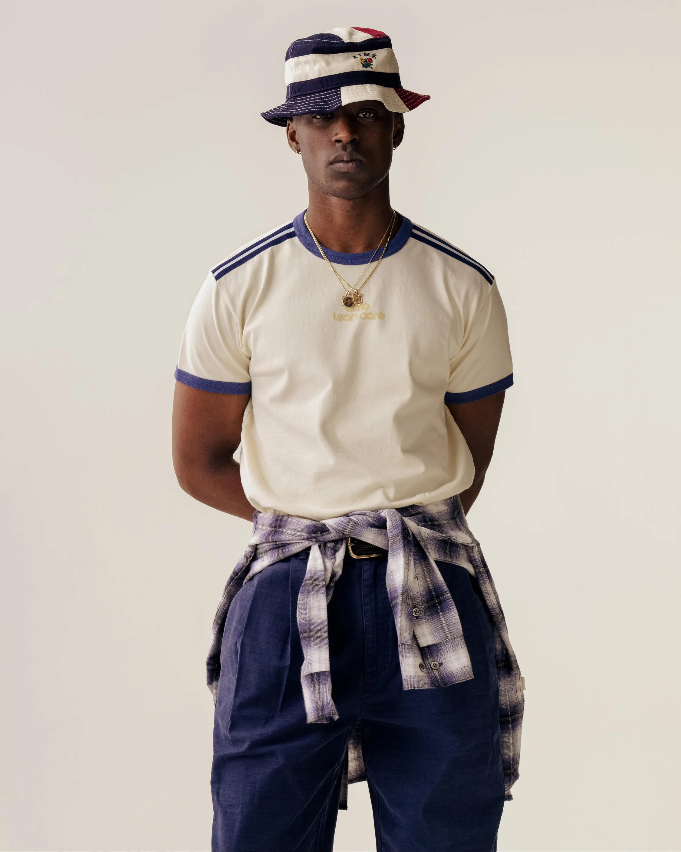 Colorblock Crest Bucket Hat sold by Aime Leon Dore product image thumbnail 3